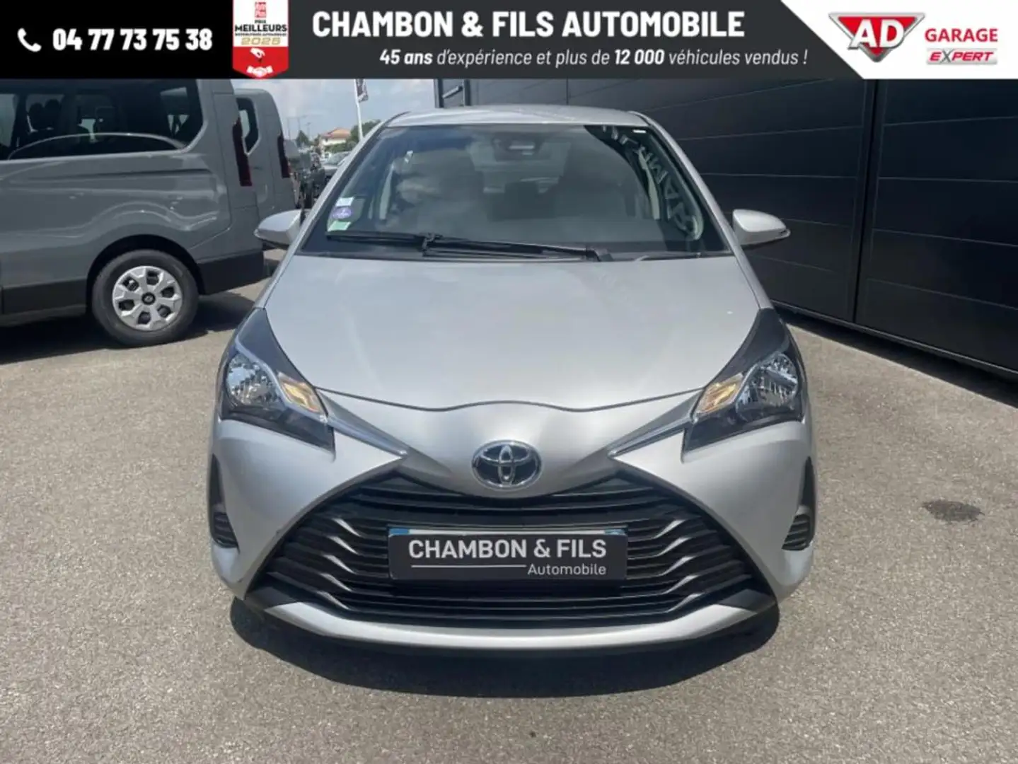 Toyota Yaris AFFAIRES MC2 RC18 70 VVT-i ACTIVE Gris - 2