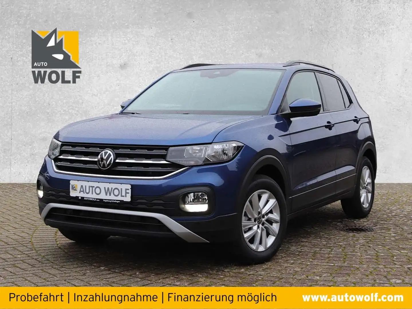 Volkswagen T-Cross 1.0 TSI LIFE DSG *ACC*Kamera*APP Blau - 1
