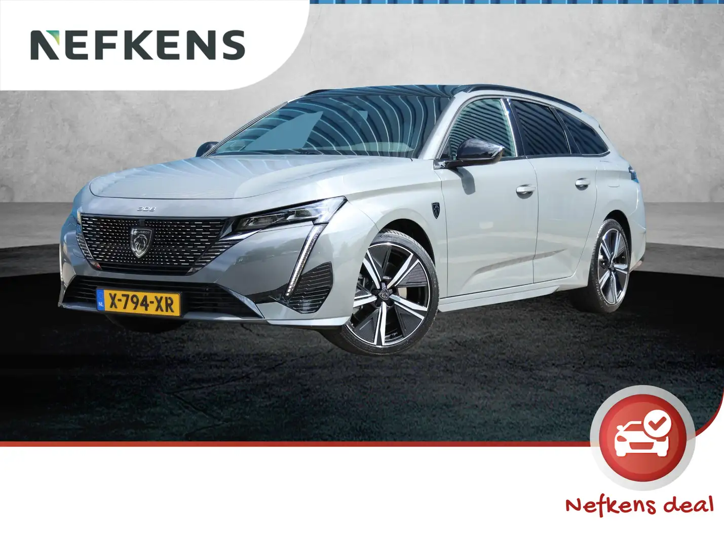 Peugeot 308 SW 1.6 Plug-in Hybrid 180PK GT | Schuif/Kanteldak Grijs - 1