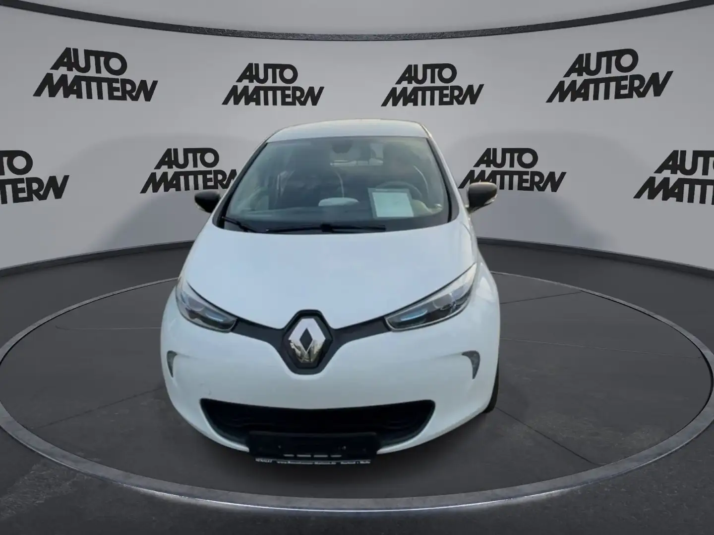 Renault ZOE Zoe ZE40 Einparkhilfe Navigation / Mietbatterie Wit - 2