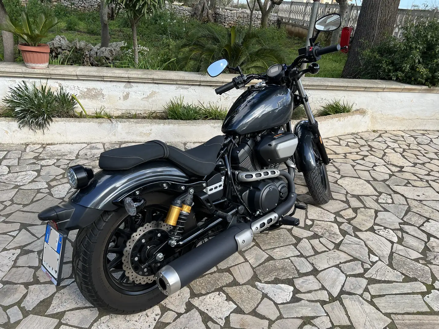 Yamaha XV 950 XV950R ABS Grey - 2