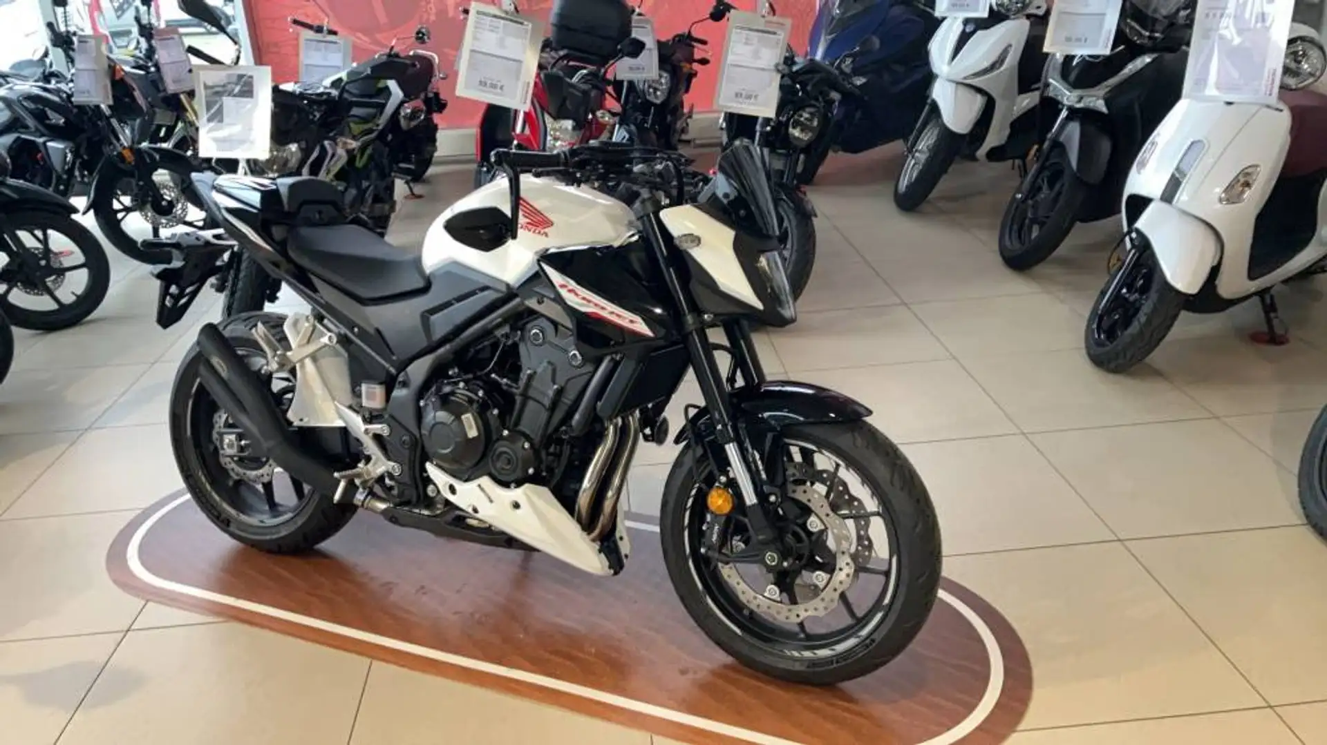 Honda CB 500 - Style Paket, Bodkit White - 1