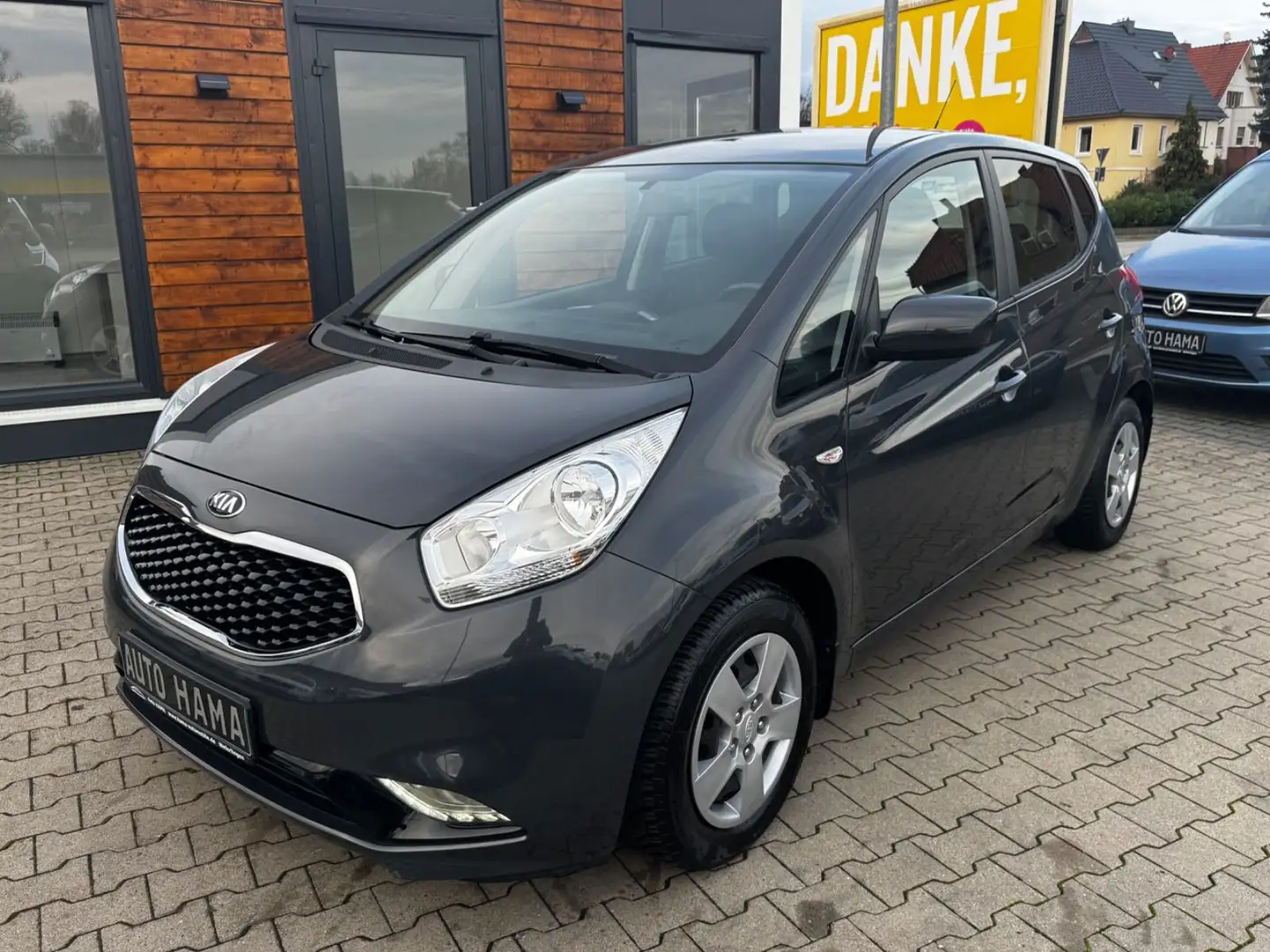 Kia Venga Spirit 1.6 Automatik *NAVI*KAM*SHZ*57TKM* Grau - 2
