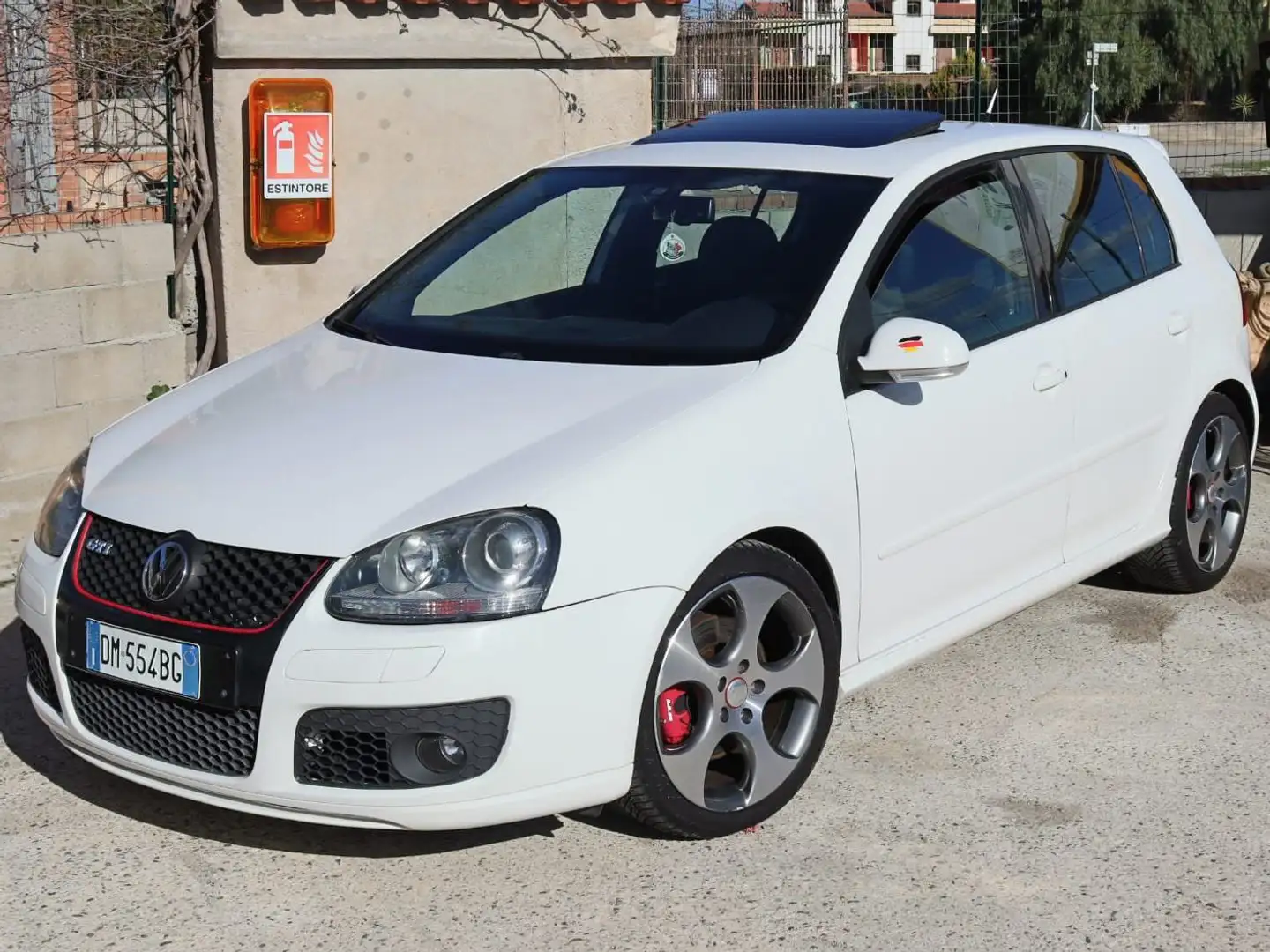 Volkswagen Golf GTI Golf V 2008 5p 2.0 tfsi Bianco - 1