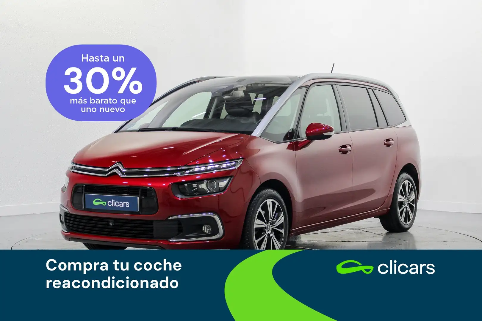 Citroen C4 Grand Spacetourer 1.2 PureTech S&S Shine 130 Červená - 1