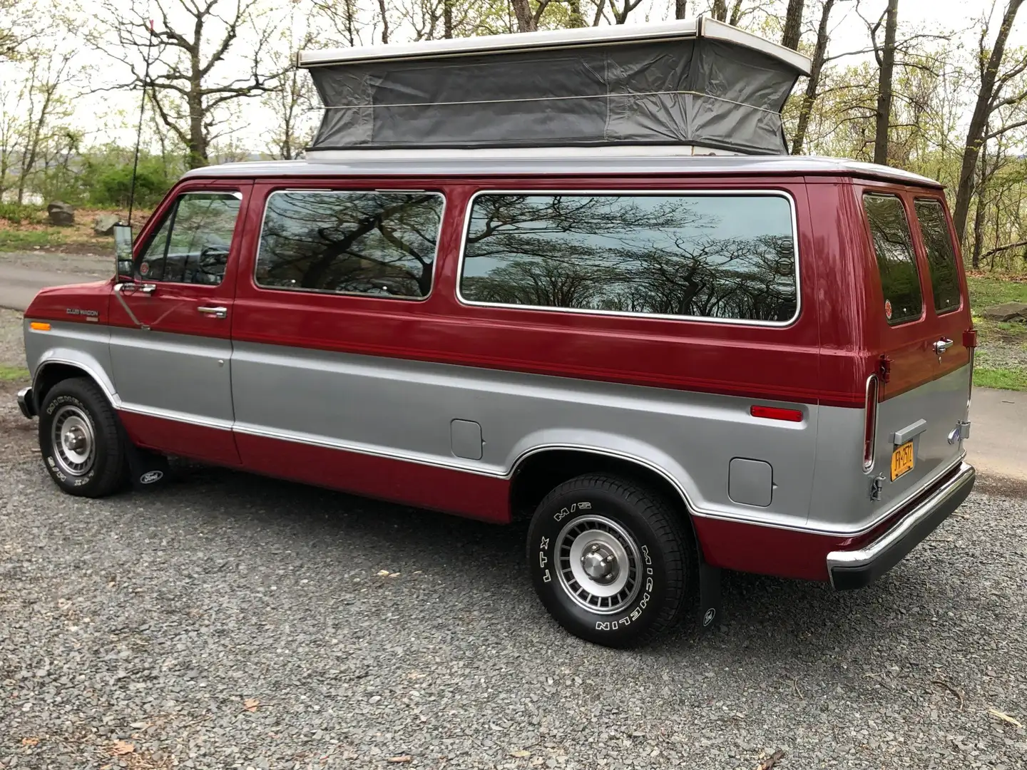 Ford Econoline Van, Club Wagon V 8, Top Zustand ! Oldtimer Rot - 2