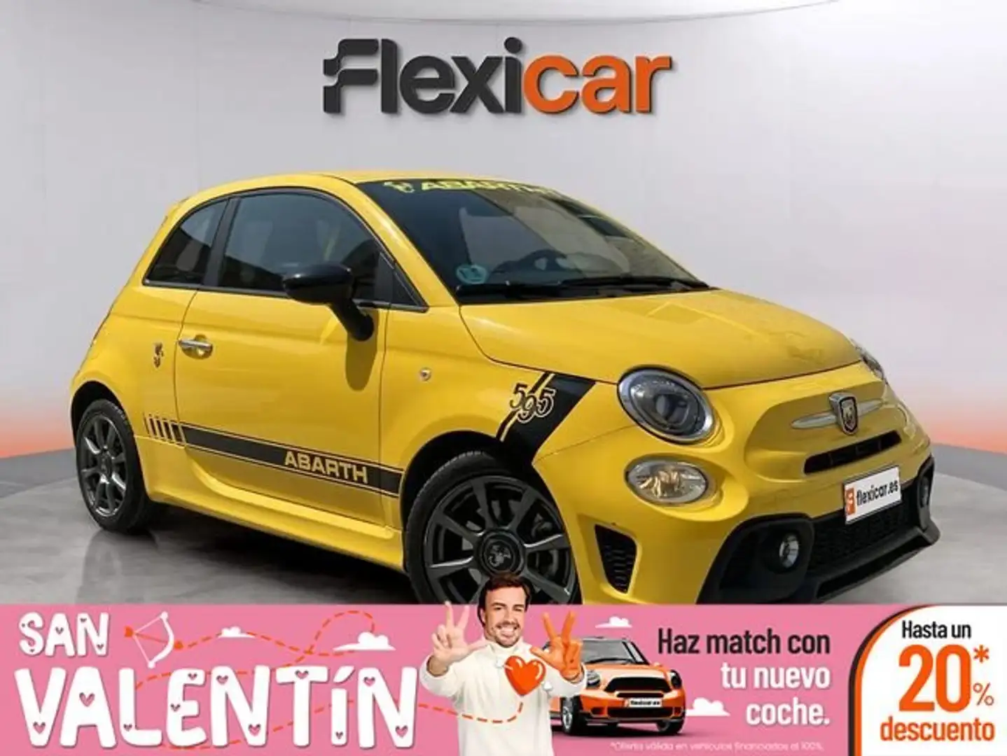 Abarth 500 1.4 16v T-Jet 595 107kW (145CV) E6D Jaune - 1