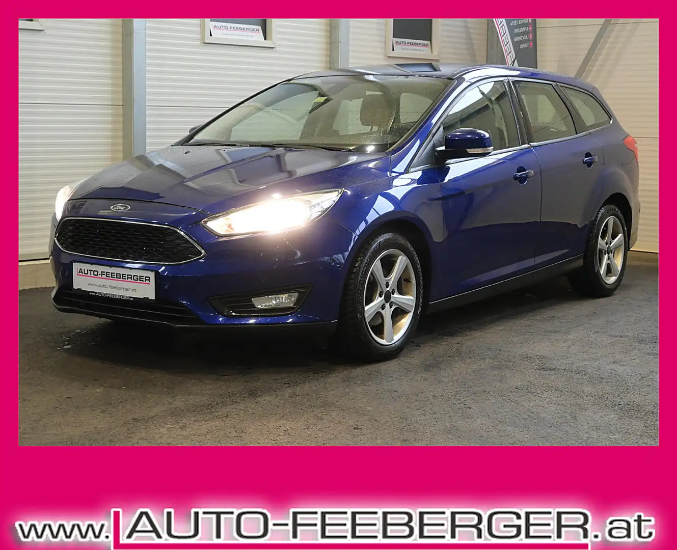 Ford Focus Traveller 1,5 TDCi Trend; NAVI, Sitz+Lenkradhei... Blau - 1