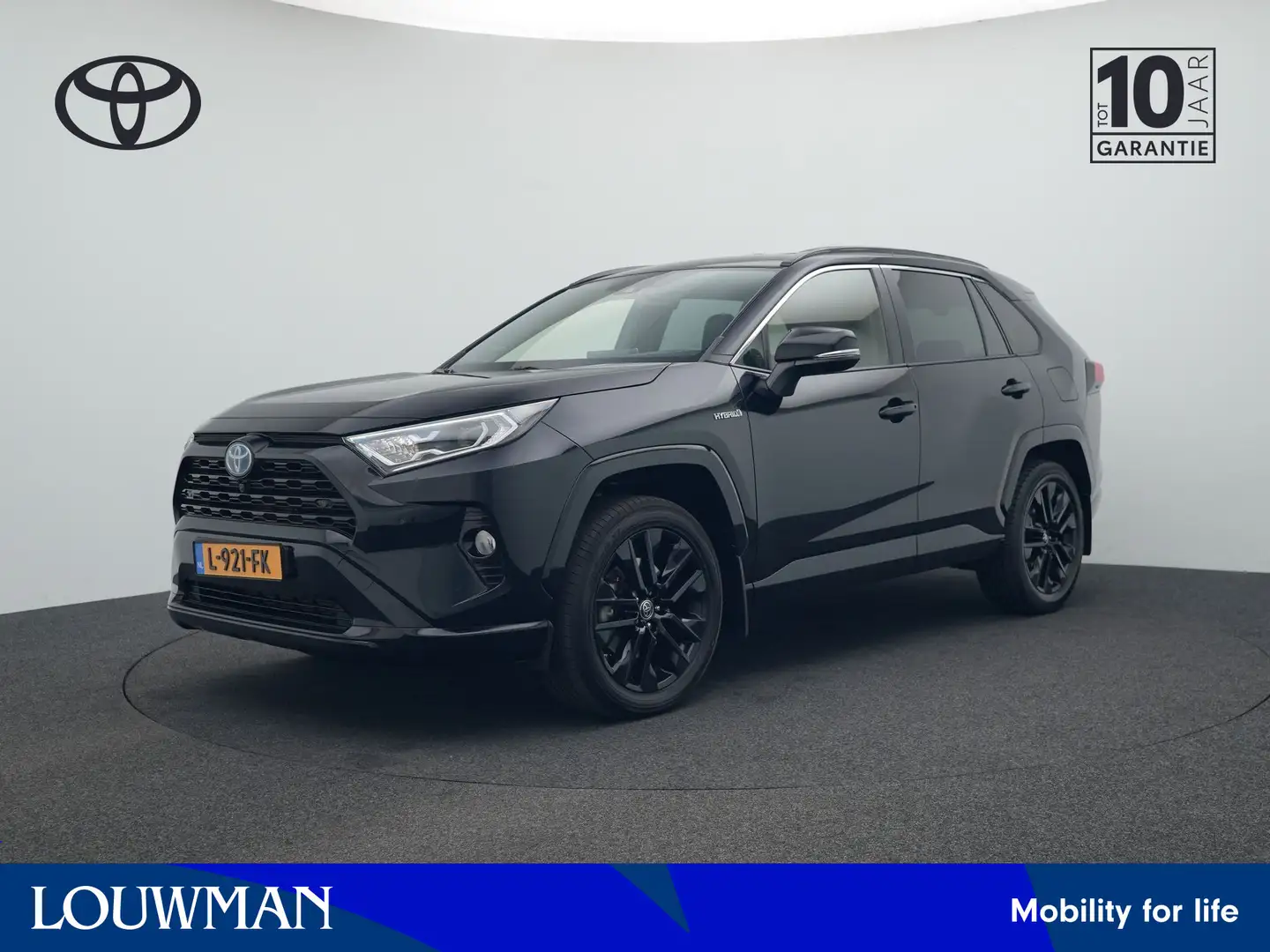 Toyota RAV 4 2.5 Hybrid Black Edition Zwart - 1