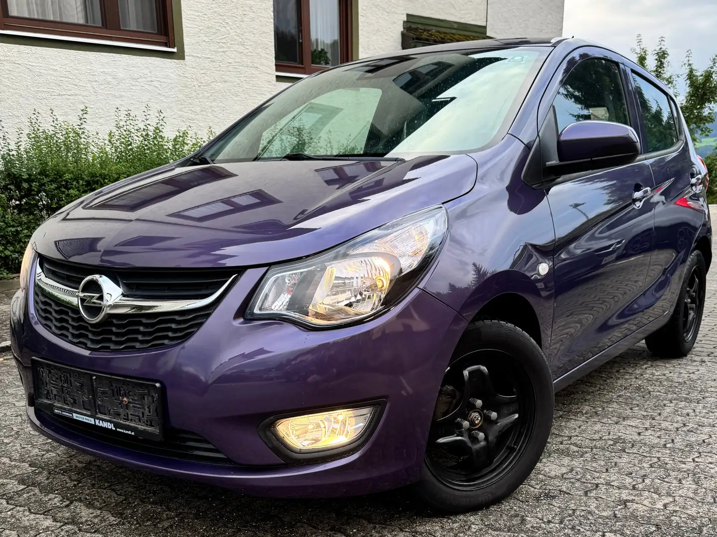 Opel Karl 1,0 - neuwertig Mor - 1