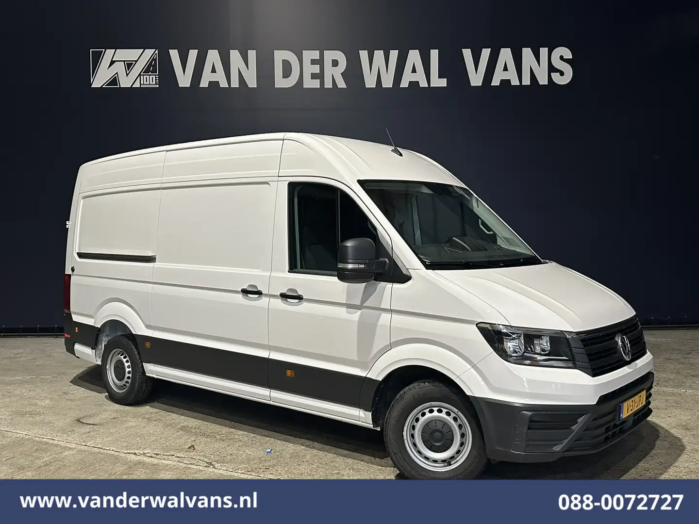Volkswagen Crafter 2.0 TDI 140pk L3H3 L2H2 Euro6 Airco | Adaptieve cr Blanc - 1