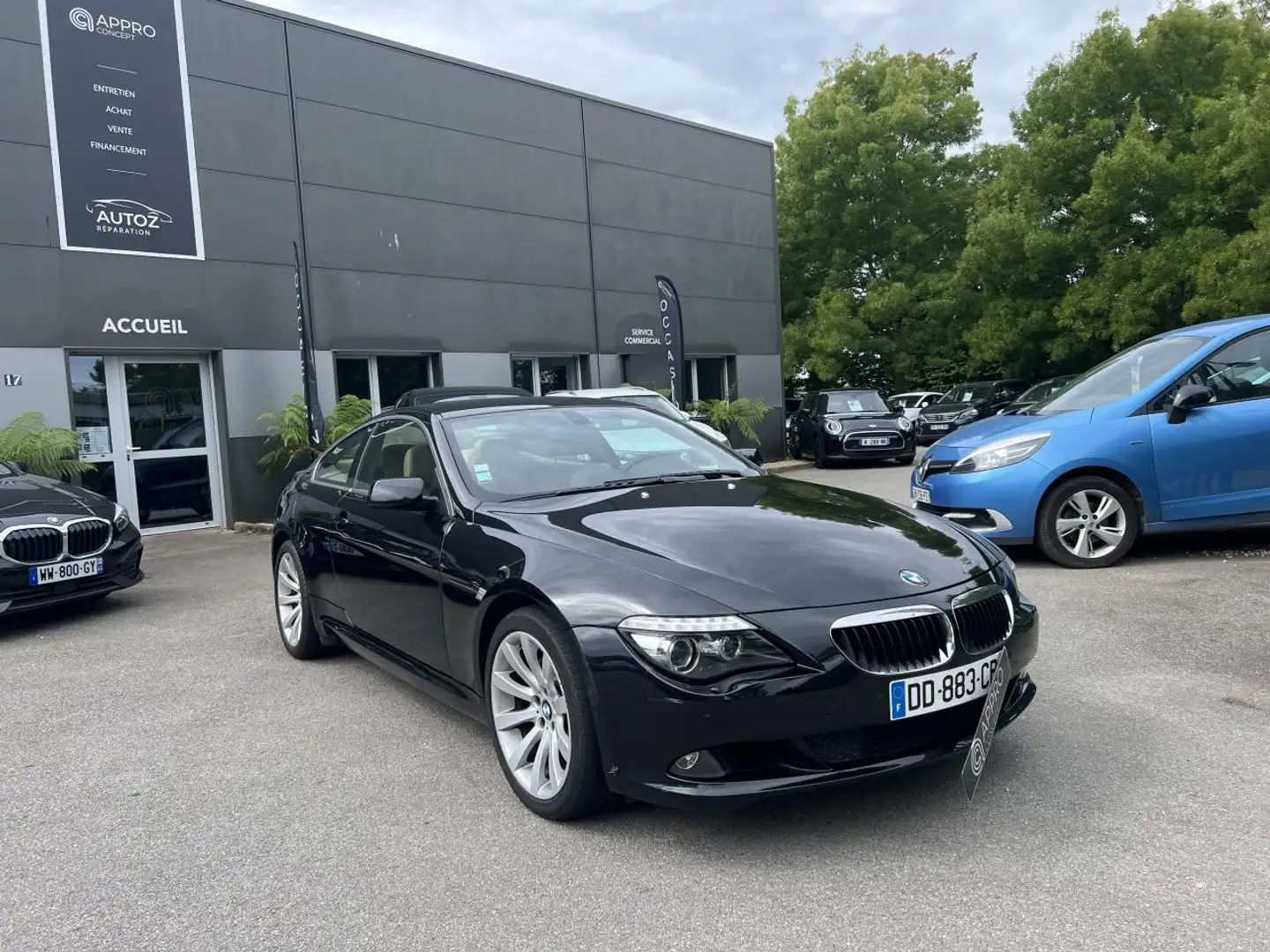BMW 630 630i Coupé  COUPE E63 LCI 630i PHASE 2 Noir - 2