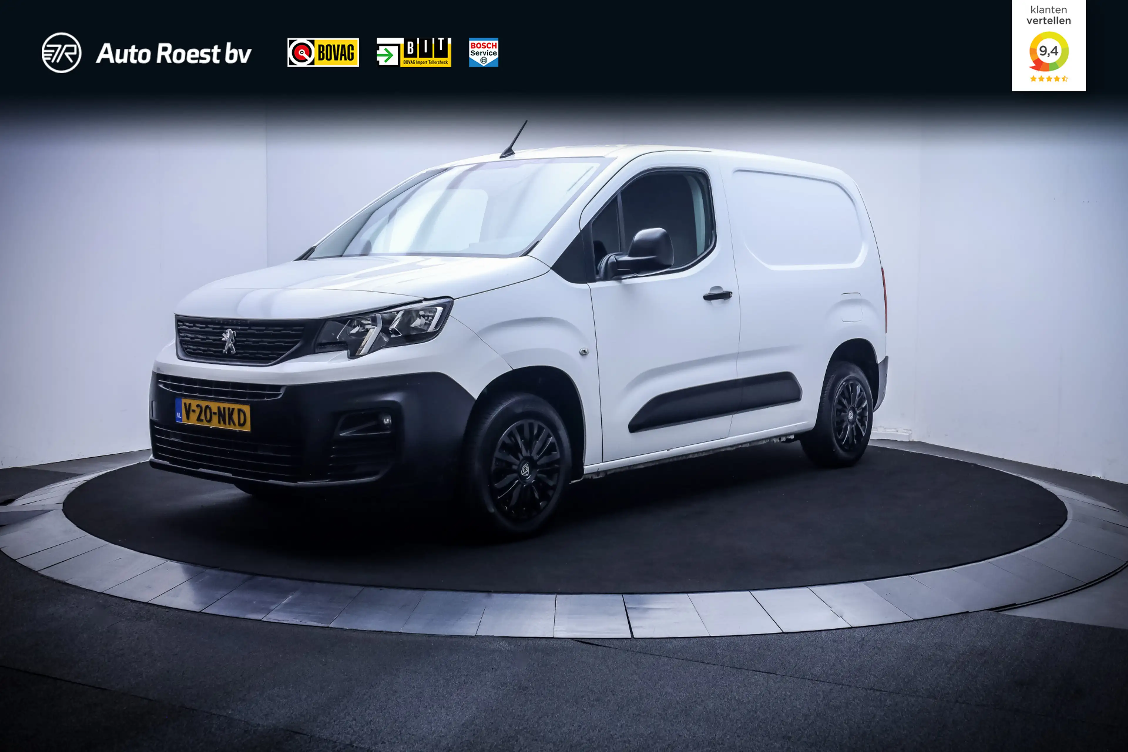 Peugeot Partner 1.2T 3Pers. PREMIUM NAVI | CARPLAY | AIRCO | ZIJDE