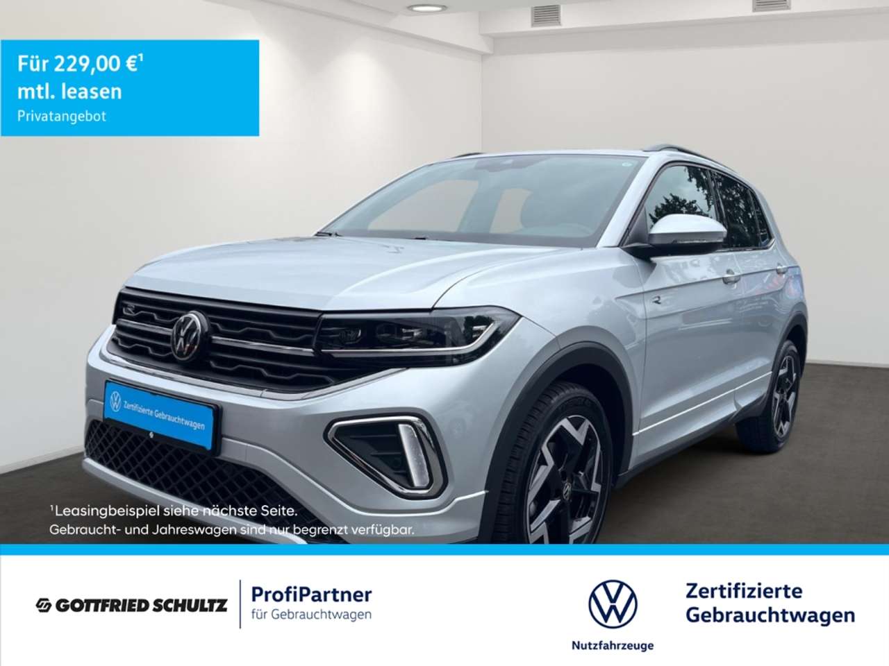 Volkswagen T-Cross — Volkswagen T-Cross 1.5 TSI DSG R-Line Navi ACC Leichtmetallräder