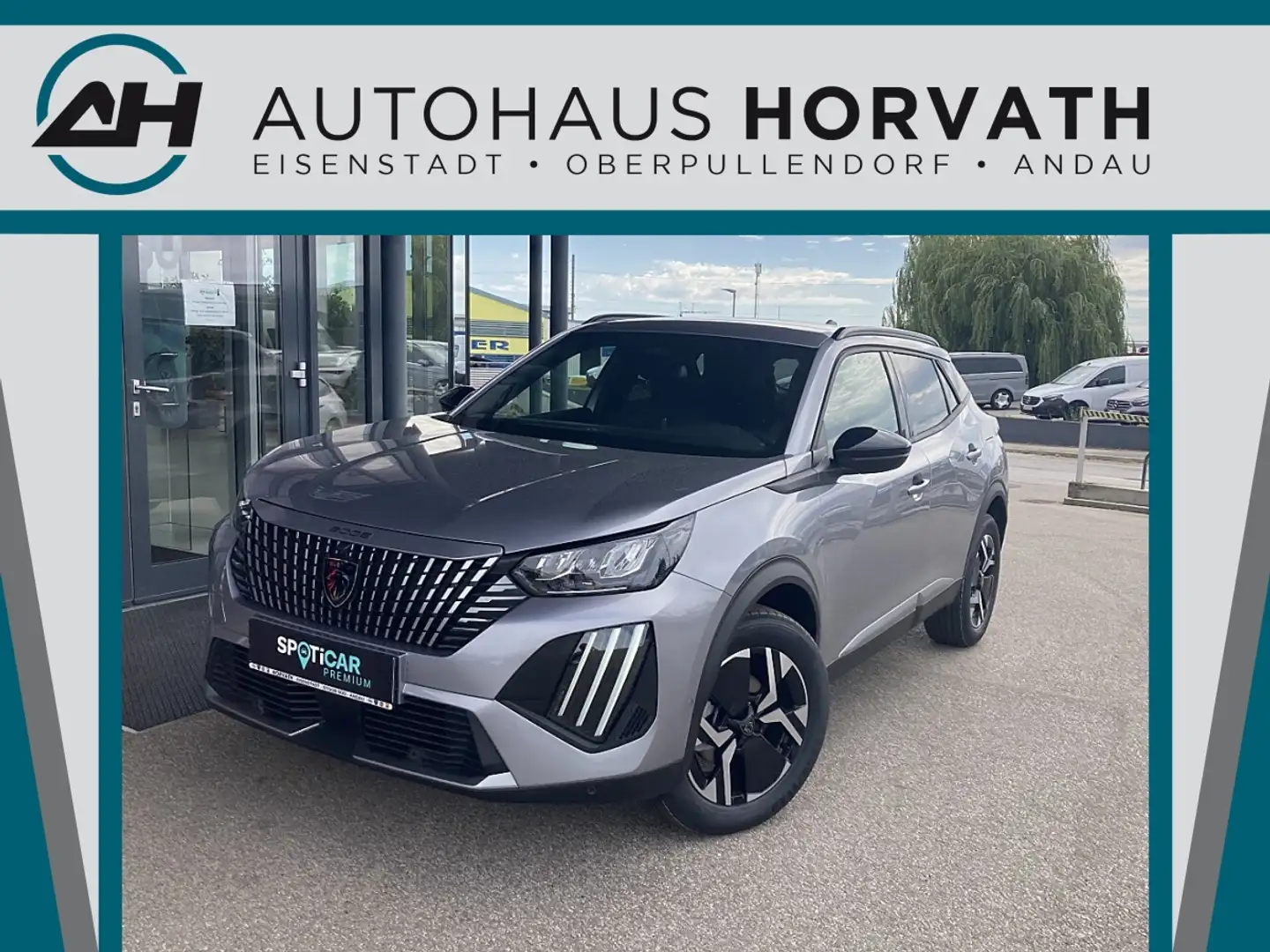 Peugeot 2008 Benzin 100 S&S Allure 6-Gang-Manuell Grau - 1