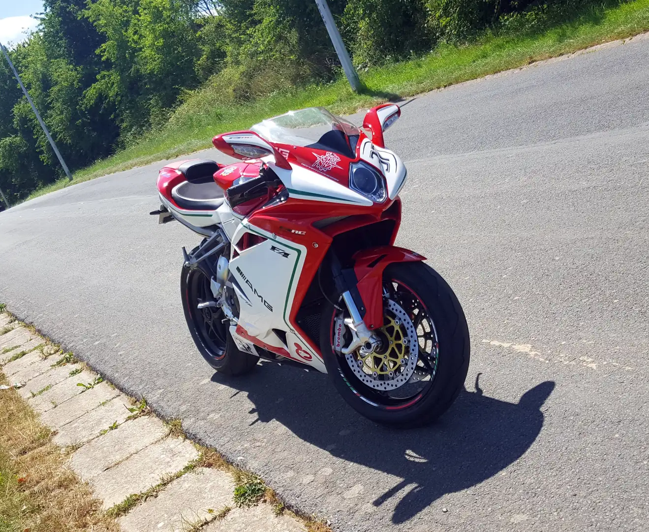 MV Agusta F4 1000 F4 1000R Blanco - 1