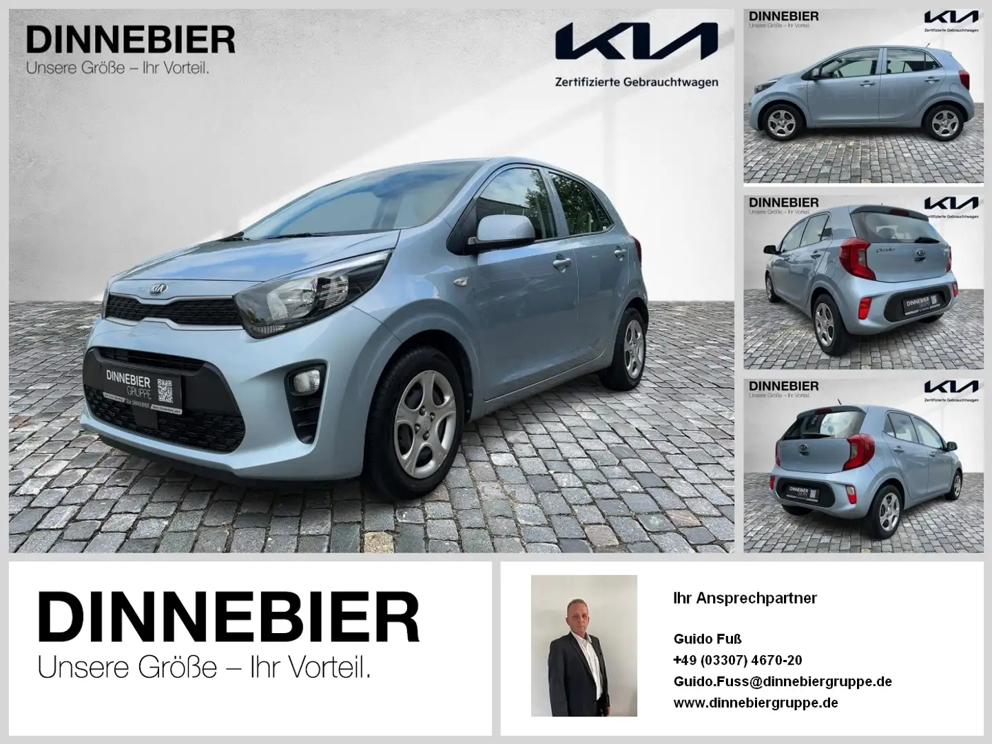 Kia Picanto 1.0 Edition 7 SHZ Blu/Azzurro - 1