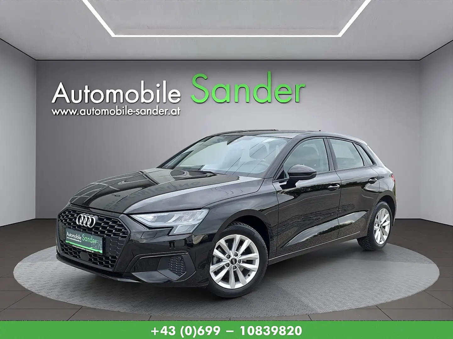 Audi A3 30 TFSI S-tronic *VIRTUAL/LED/NAVI/ALARM* Schwarz - 1