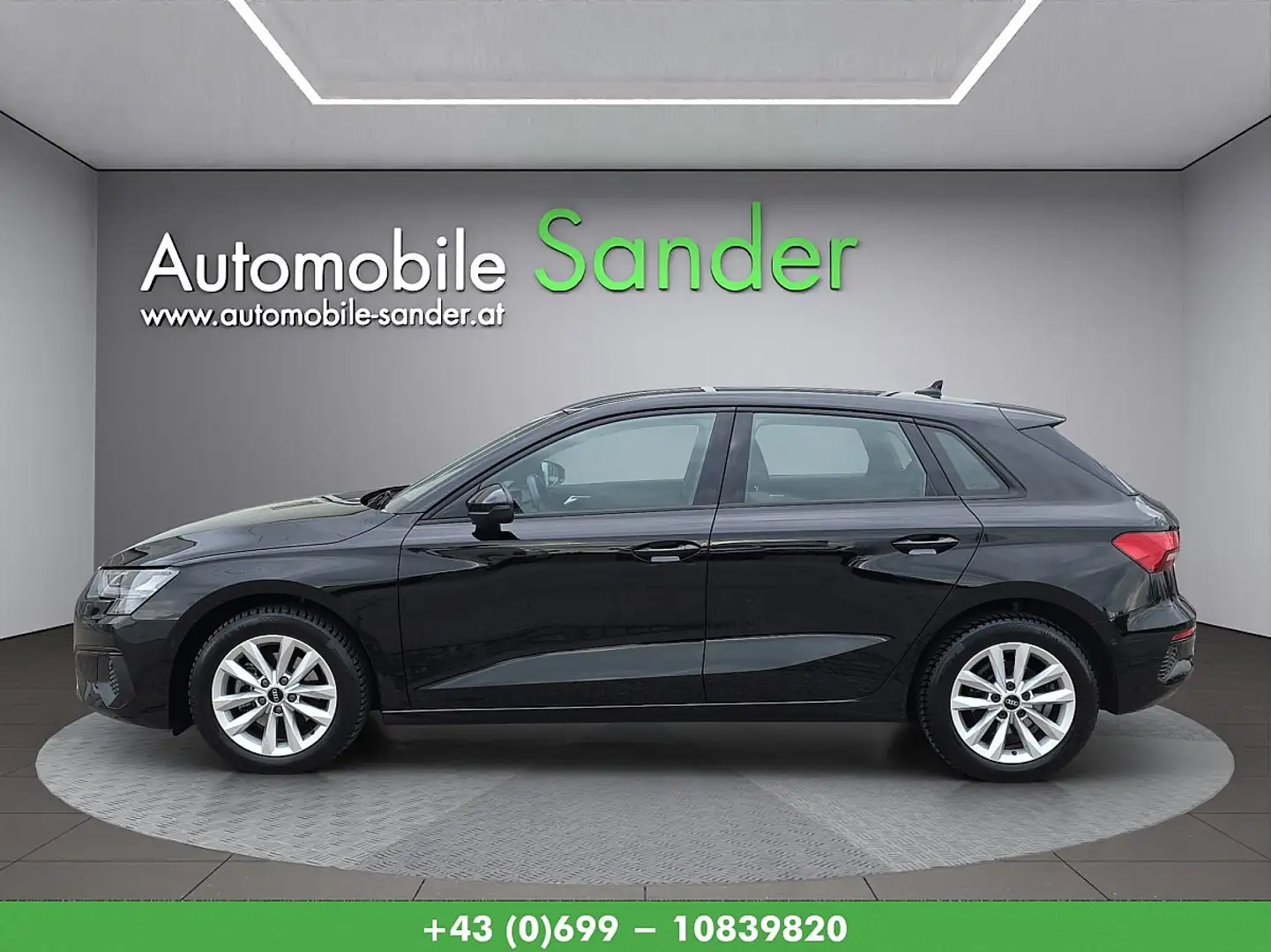 Audi A3 30 TFSI S-tronic *VIRTUAL/LED/NAVI/ALARM* Schwarz - 2