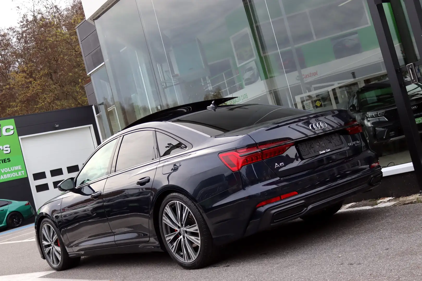 Audi A6 50TFSIe PHEV QUATTRO 3X S-LINE PANO MATRIX TVAC Bleu - 2