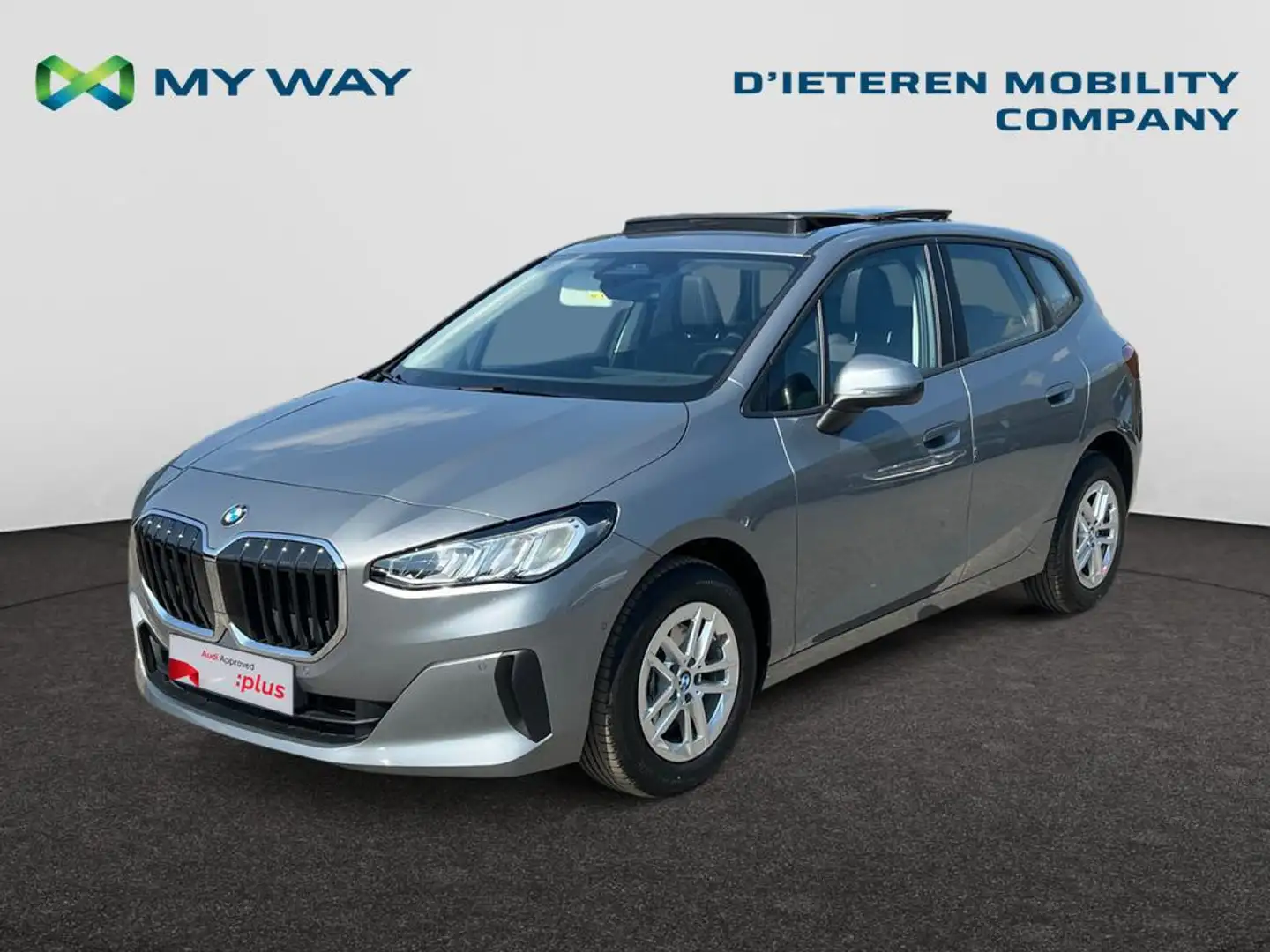 BMW Active Hybrid 7 218iA 136 PK Steptronic / Open Dak / Leder / Camer Gris - 1