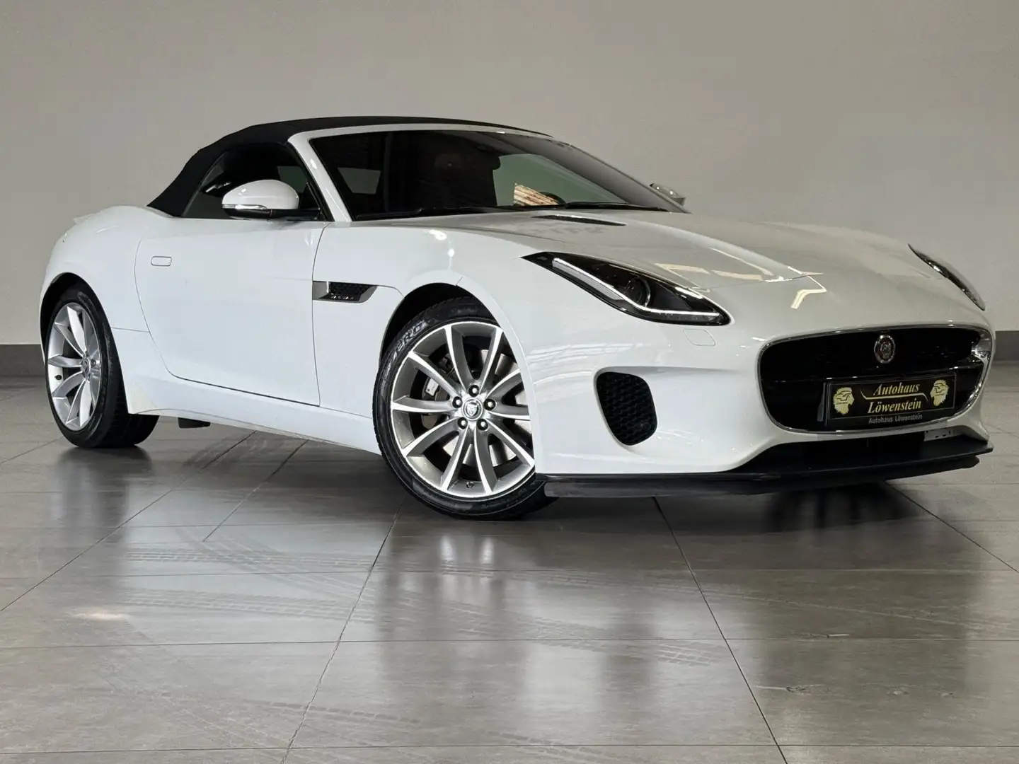 Jaguar F-Type F-TYPE Cabriolet*NAVI*RFK*S-HEFT Blanc - 2