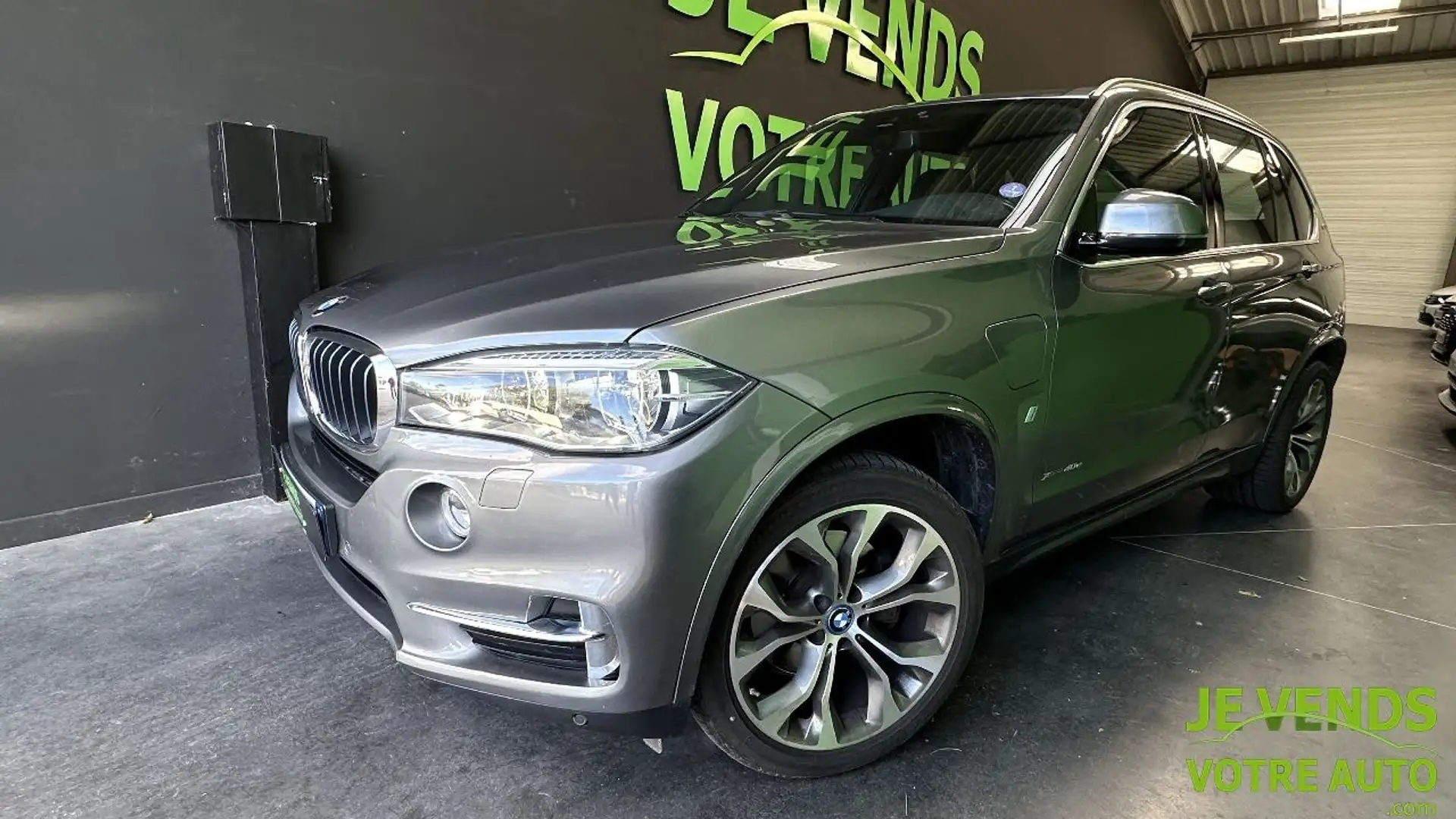 BMW X5 (F15) 40e xDrive 2.0 i 16V 313 Plug in Hybrid 245 cv Boîte auto Blanc - 1