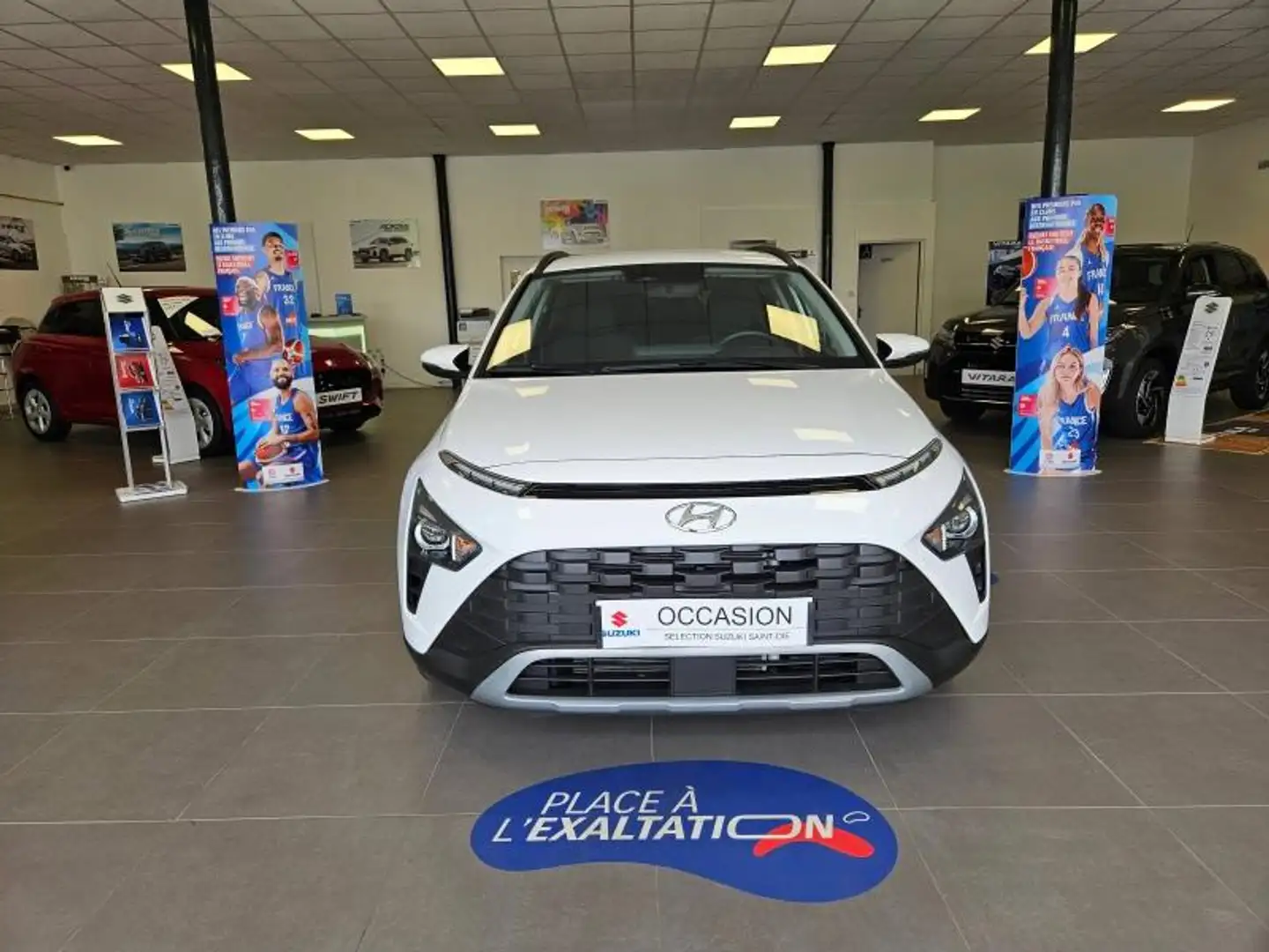 Hyundai BAYON 1.0 T-GDi 100ch Hybrid 48V Intuitive DCT-7 Blanc - 2