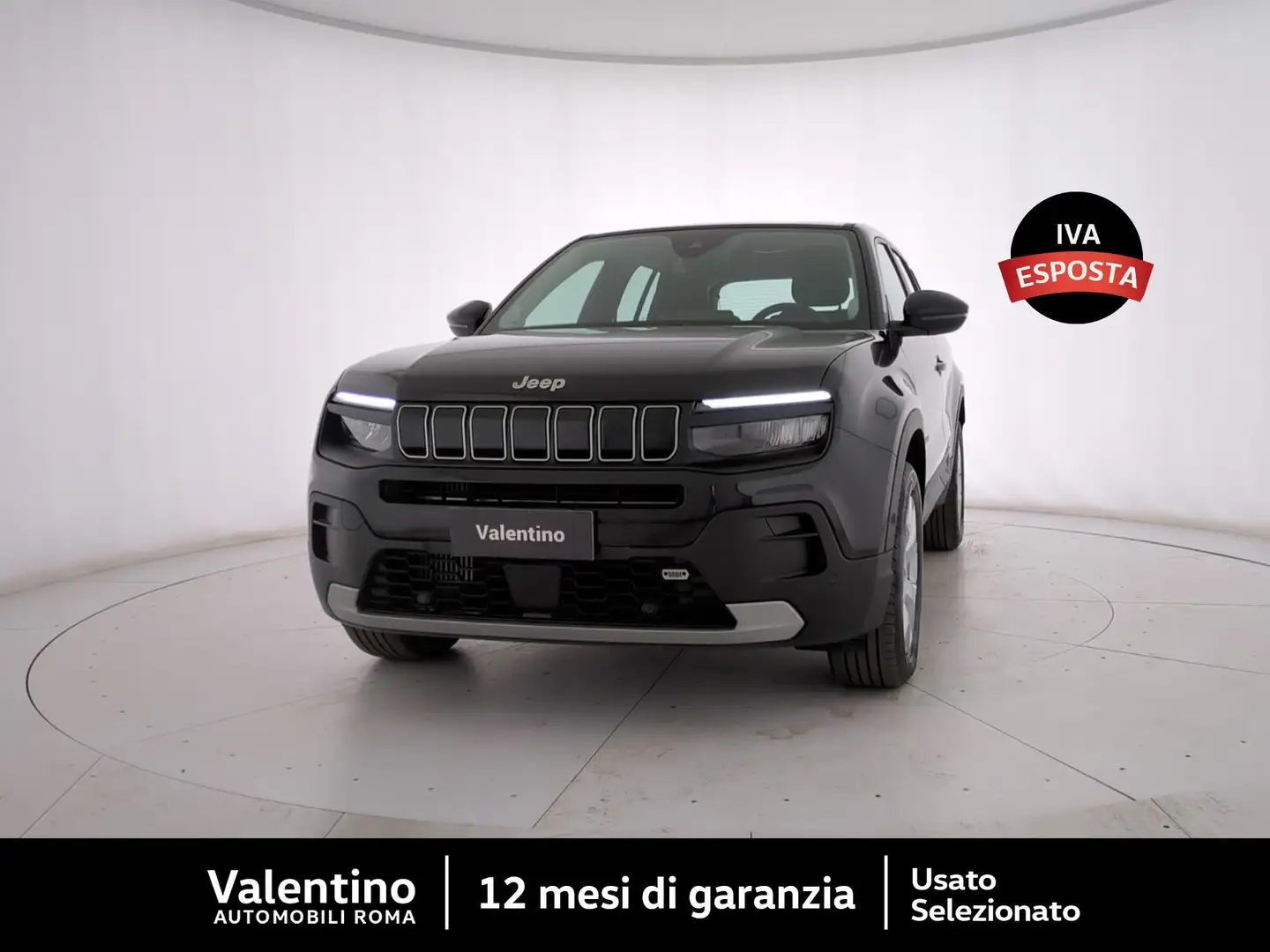Jeep Avenger 1.2 Turbo 100 CV Altitude Noir - 1