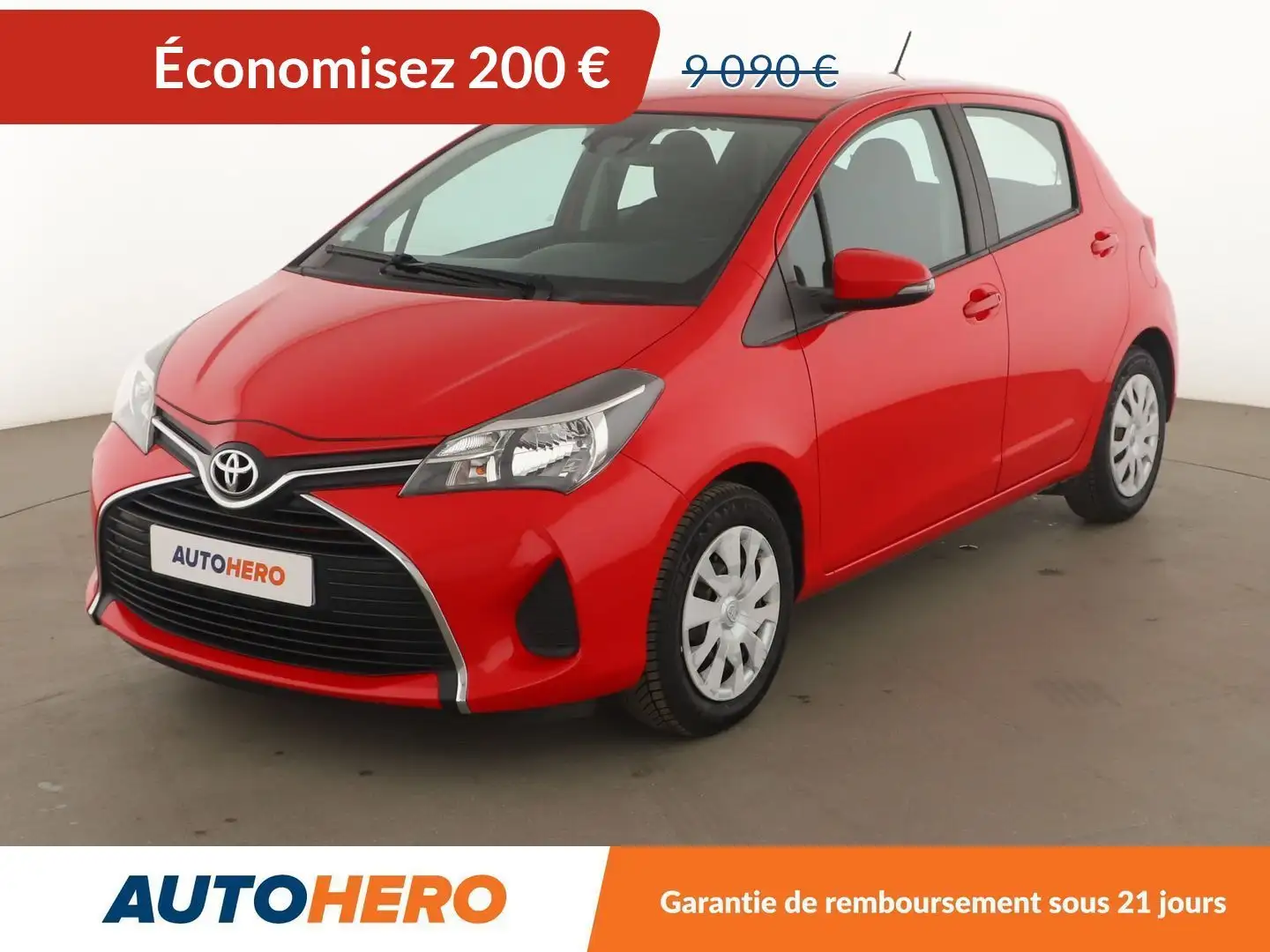 Toyota Yaris 1.0 VVT-i France Rouge - 1