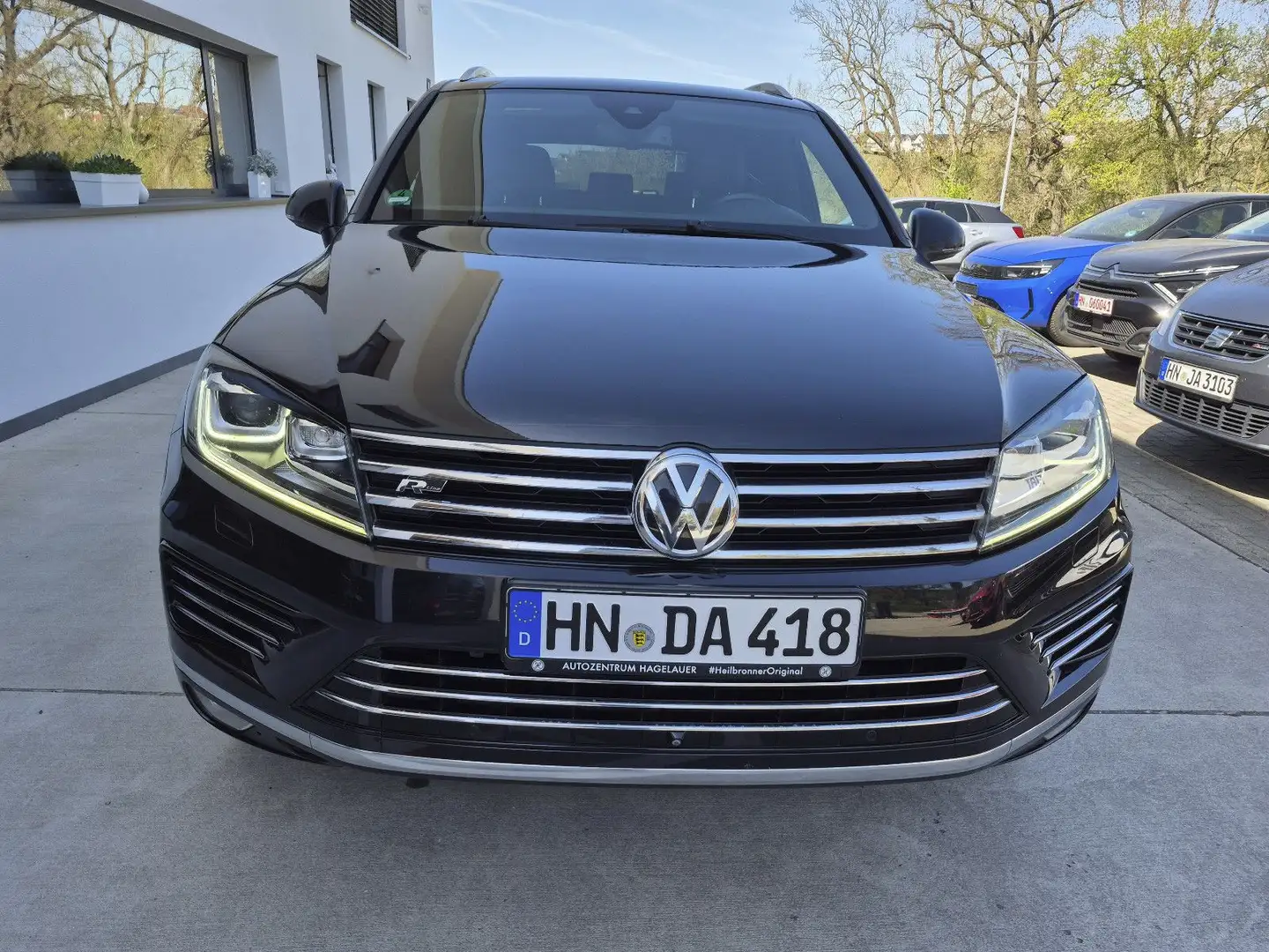 Volkswagen Touareg V8 R line TDI 4Motion Voll /TOP Zustand Noir - 1