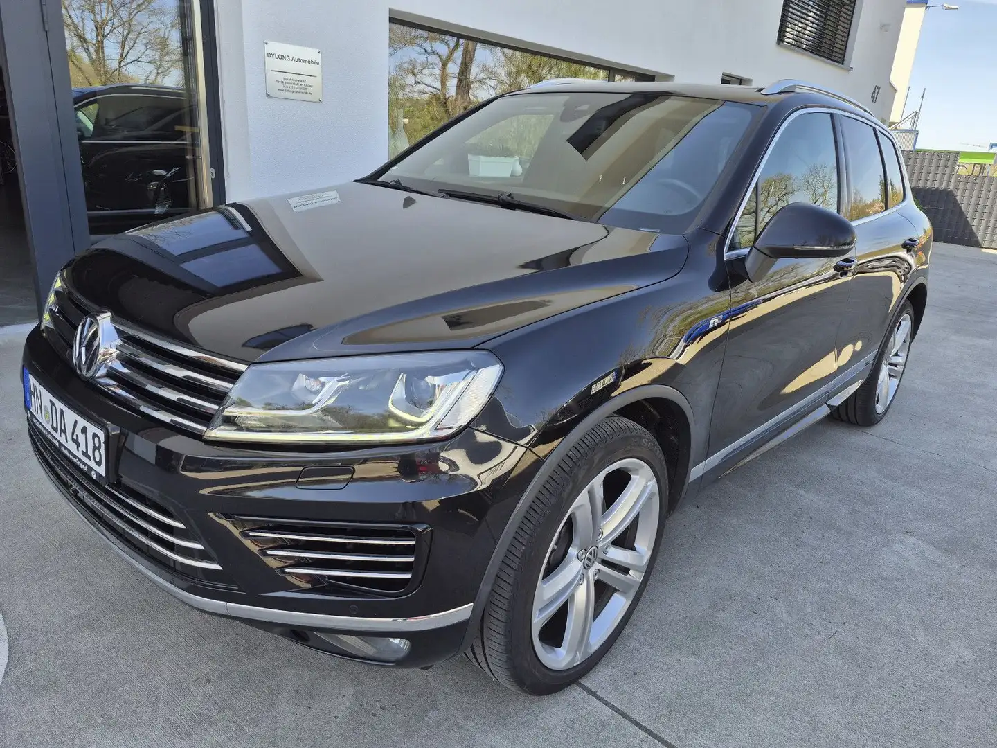 Volkswagen Touareg V8 R line TDI 4Motion Voll /TOP Zustand Noir - 2