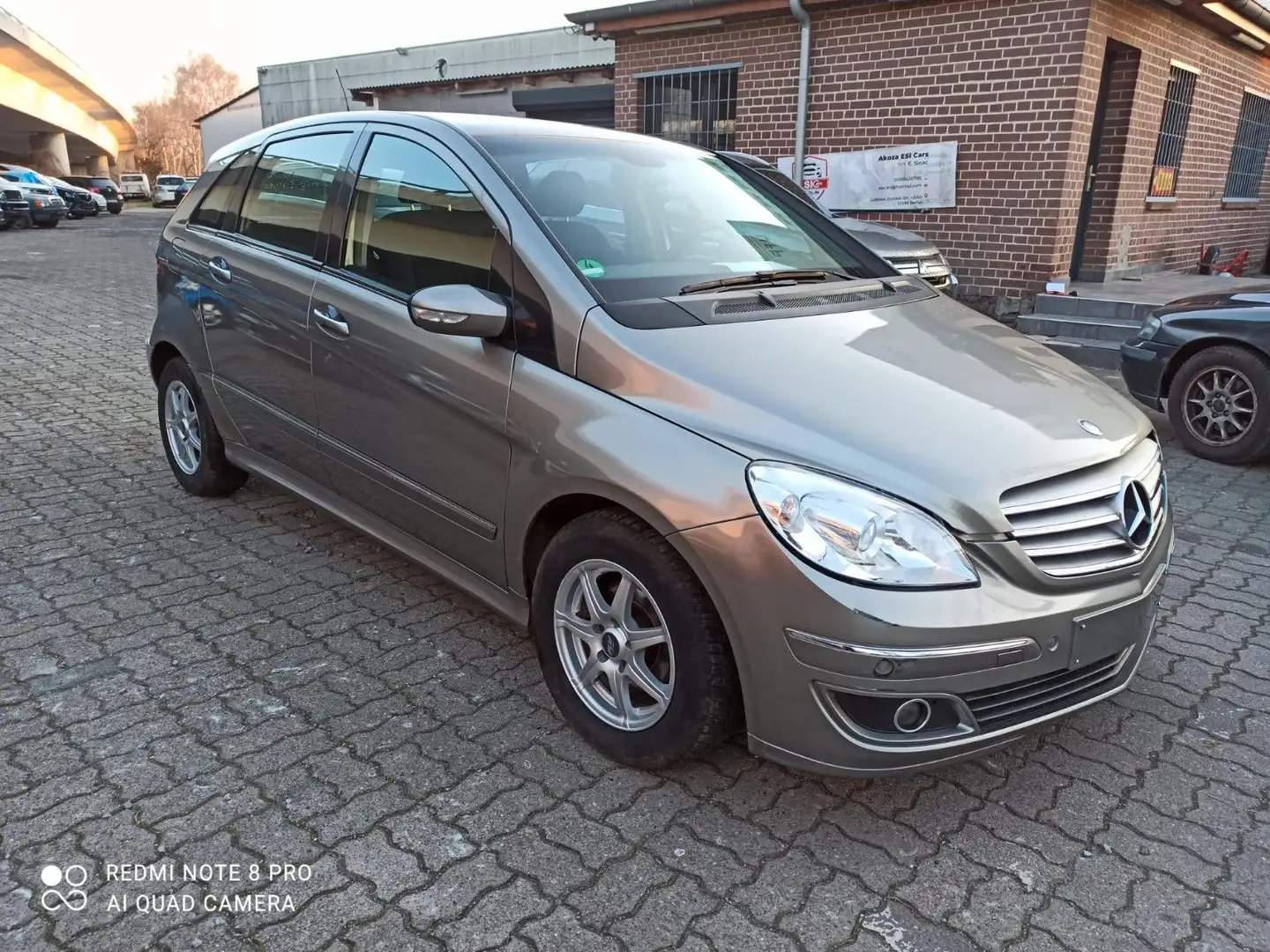 Mercedes-Benz B 170 automatik/klima Gris - 1