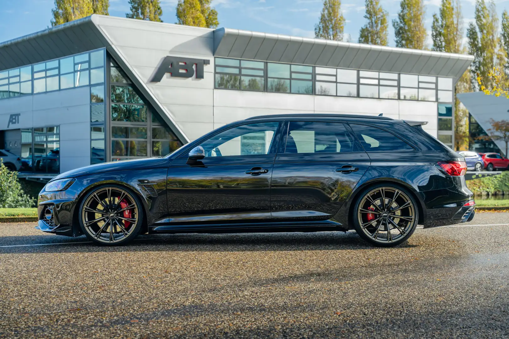 Audi RS4 ABT RS4-S Avant 2.9 TFSI 510pk quattro | ABT RS4-S Zwart - 2