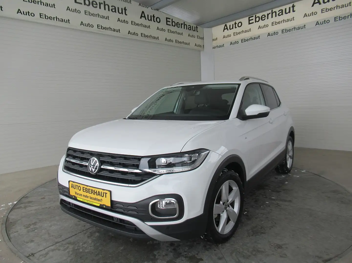 Volkswagen T-Cross 1,0 TSI Life DSG *Navi *Sitzheizung *R-Kamera *LED Weiß - 1