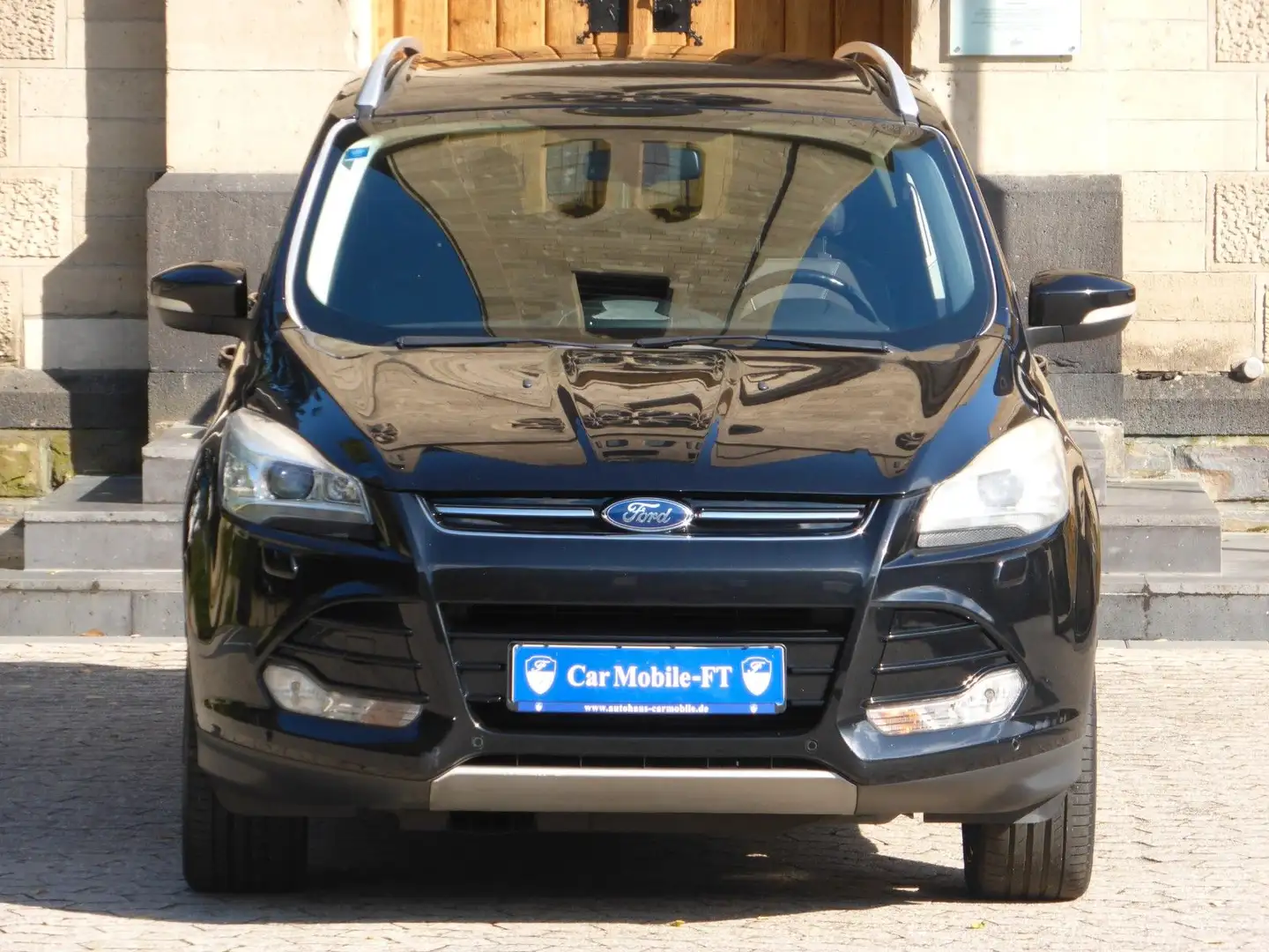 Ford Kuga Titanium*4x4*NAVI*AUTOMATIK*AHK*TEILLEDER* Noir - 2