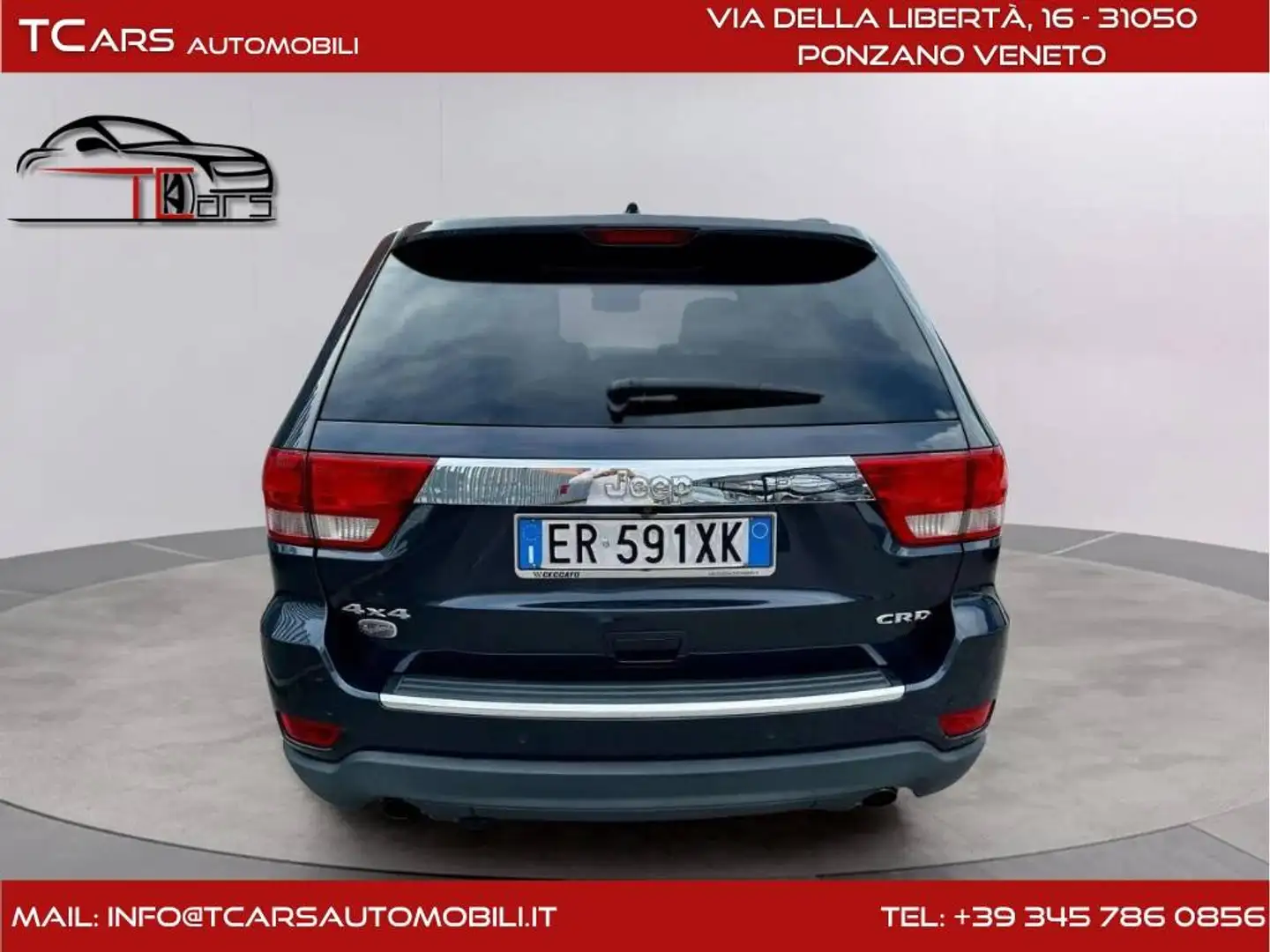 Jeep Grand Cherokee JEEP GRAND CHEROKEE OVERLAND AUTOMATICA TETTO Azul - 1