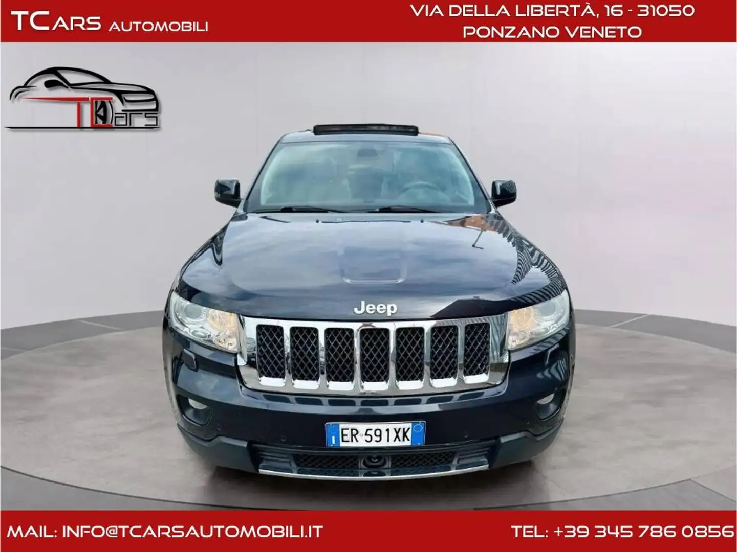 Jeep Grand Cherokee JEEP GRAND CHEROKEE OVERLAND AUTOMATICA TETTO Azul - 2