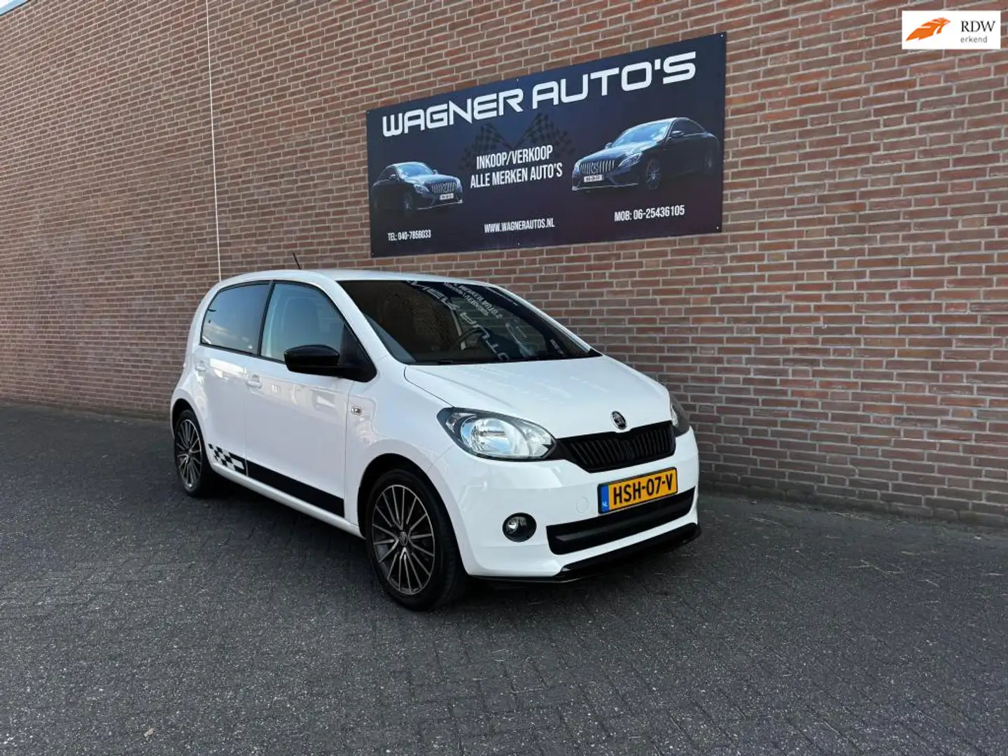 Skoda Citigo 1.0 Greentech Sport Monte Carlo PDC Airco Cruise c Wit - 1