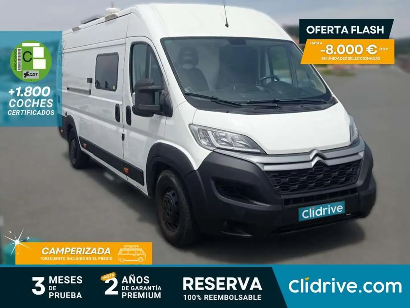 Citroen Jumper Fg. 2.0BlueHDi 35 L4H3 Heavy 160 Blanc - 1