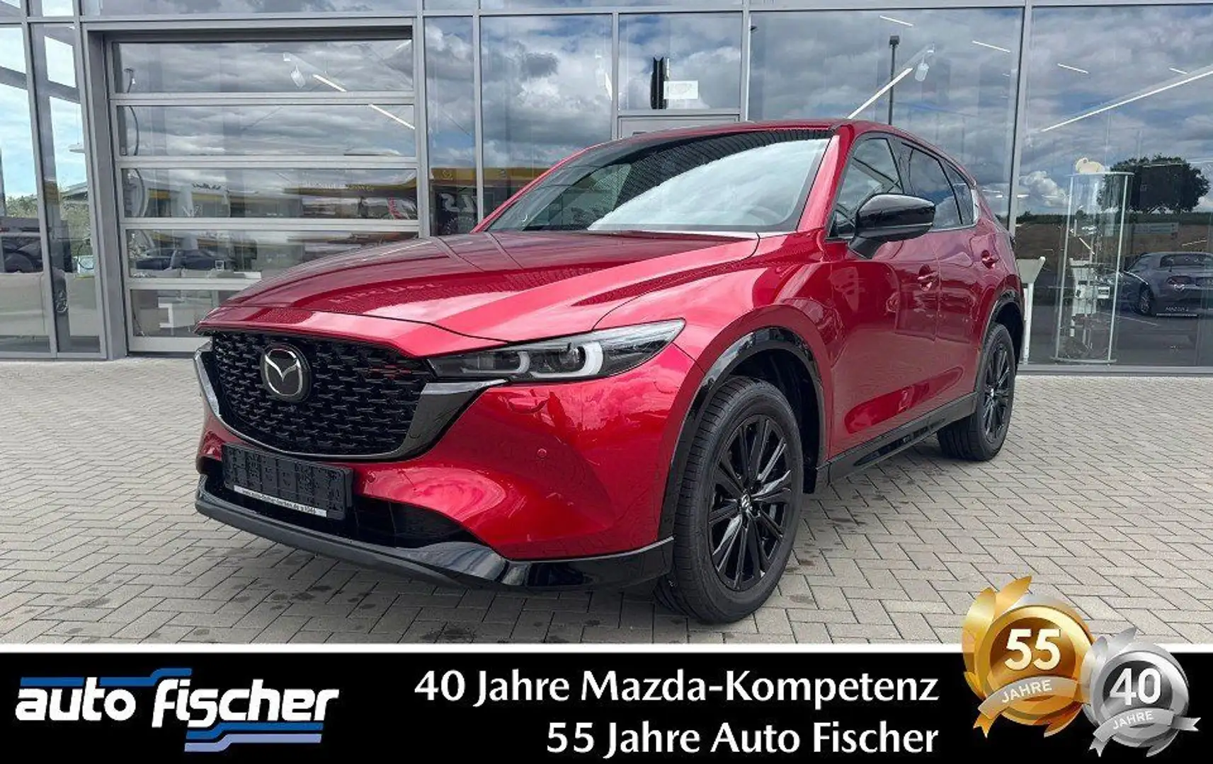Mazda CX-5 2.5 (194PS) FWD Autom. Homura Leder Sitzhei Rosso - 1