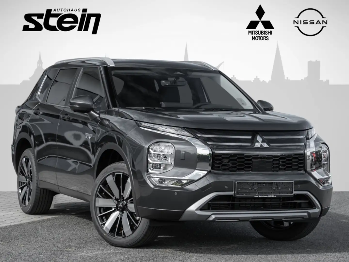 Mitsubishi Outlander 2.4 PHEV Intro Edition MIVEC  StandHZG Navi Digita Grigio - 1
