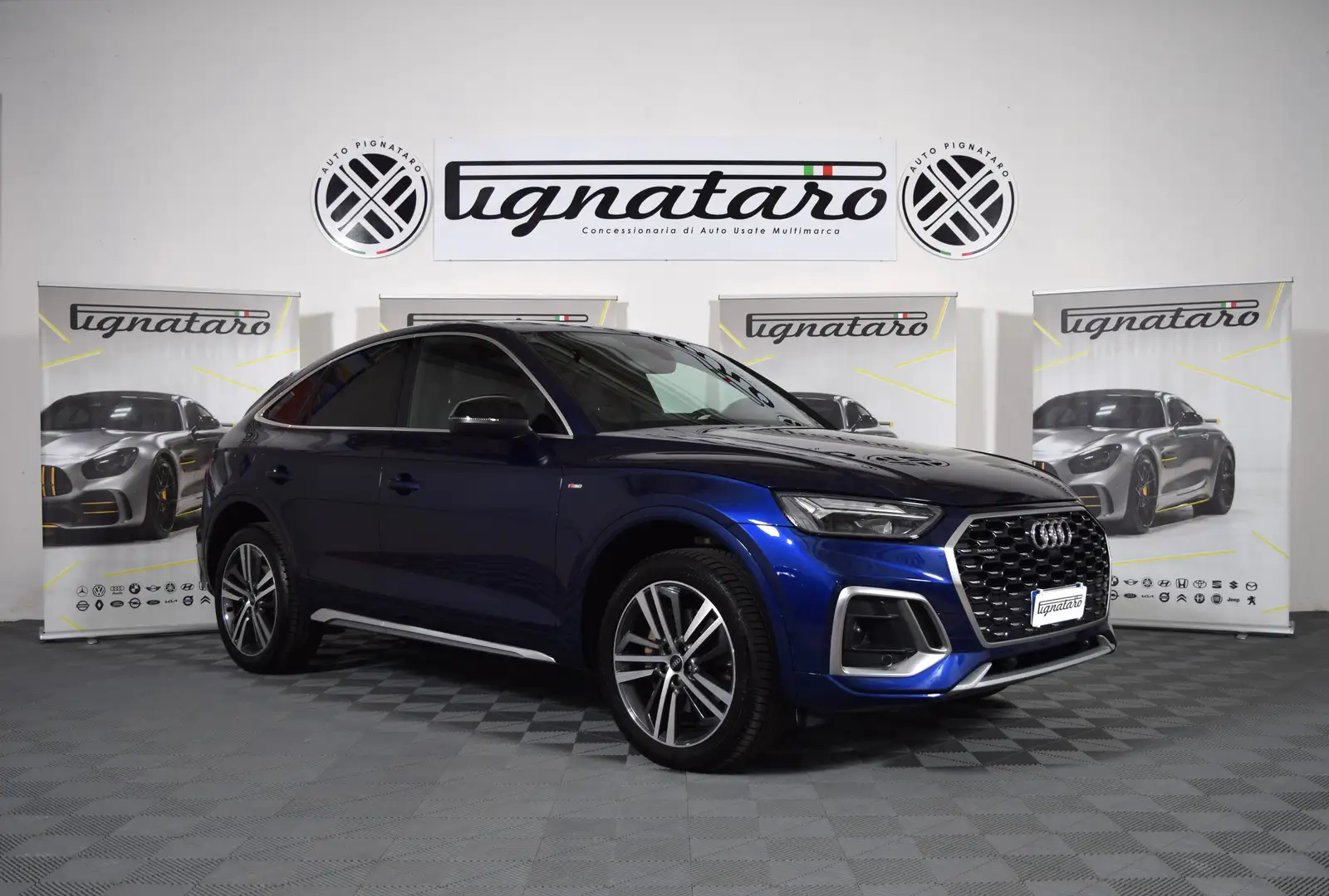 Audi Q5 Q5 Sportback 50 3.0Tdi 286CV Quat Mhev S-Line Plus Blu/Azzurro - 1