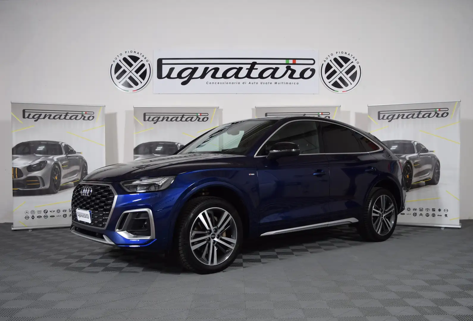 Audi Q5 Q5 Sportback 50 3.0Tdi 286CV Quat Mhev S-Line Plus Blu/Azzurro - 2