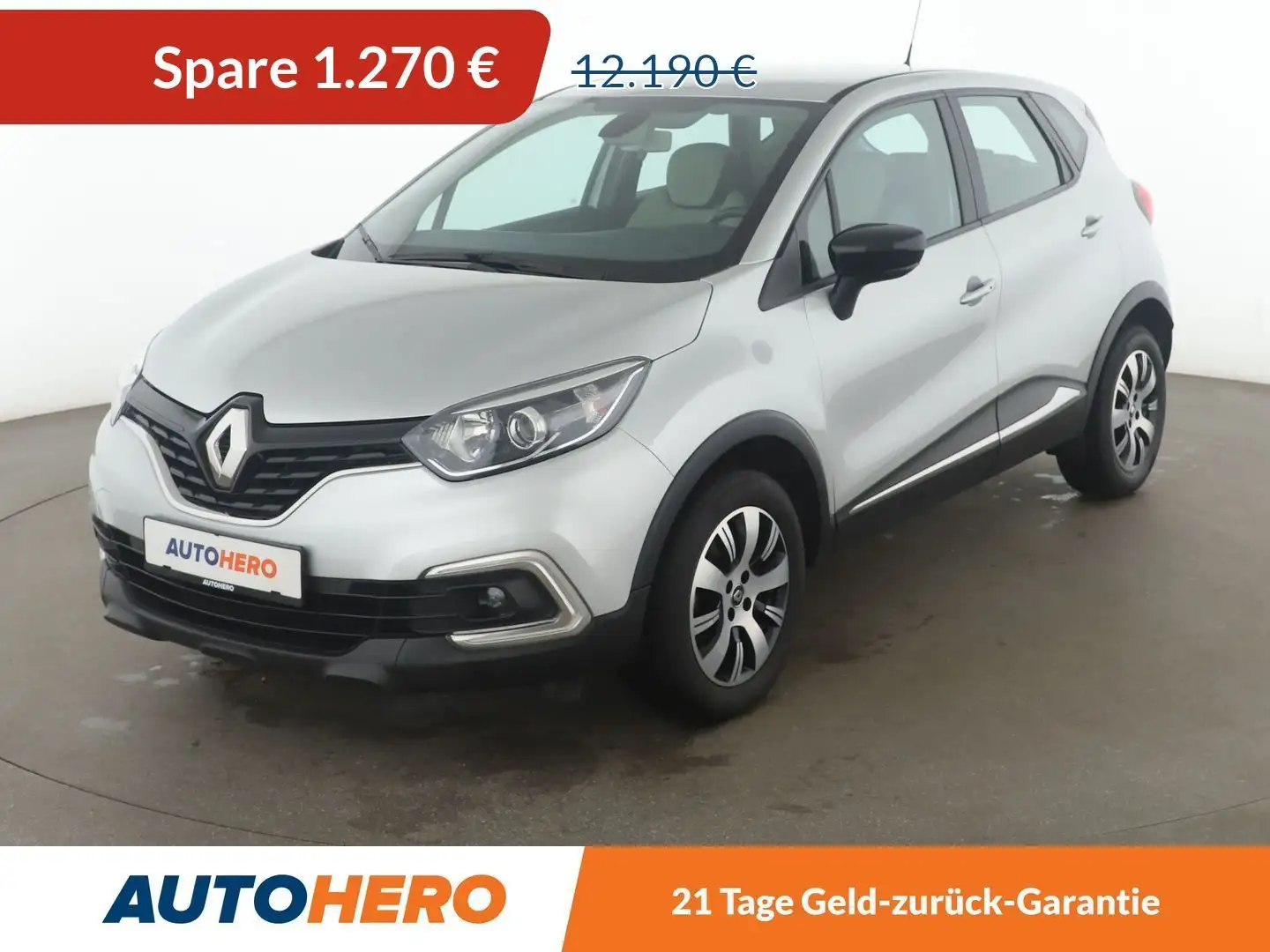Renault Captur 1.5 dCi Energy Experience *NAVI*TEMPO*SHZ*ALU* Grau - 1