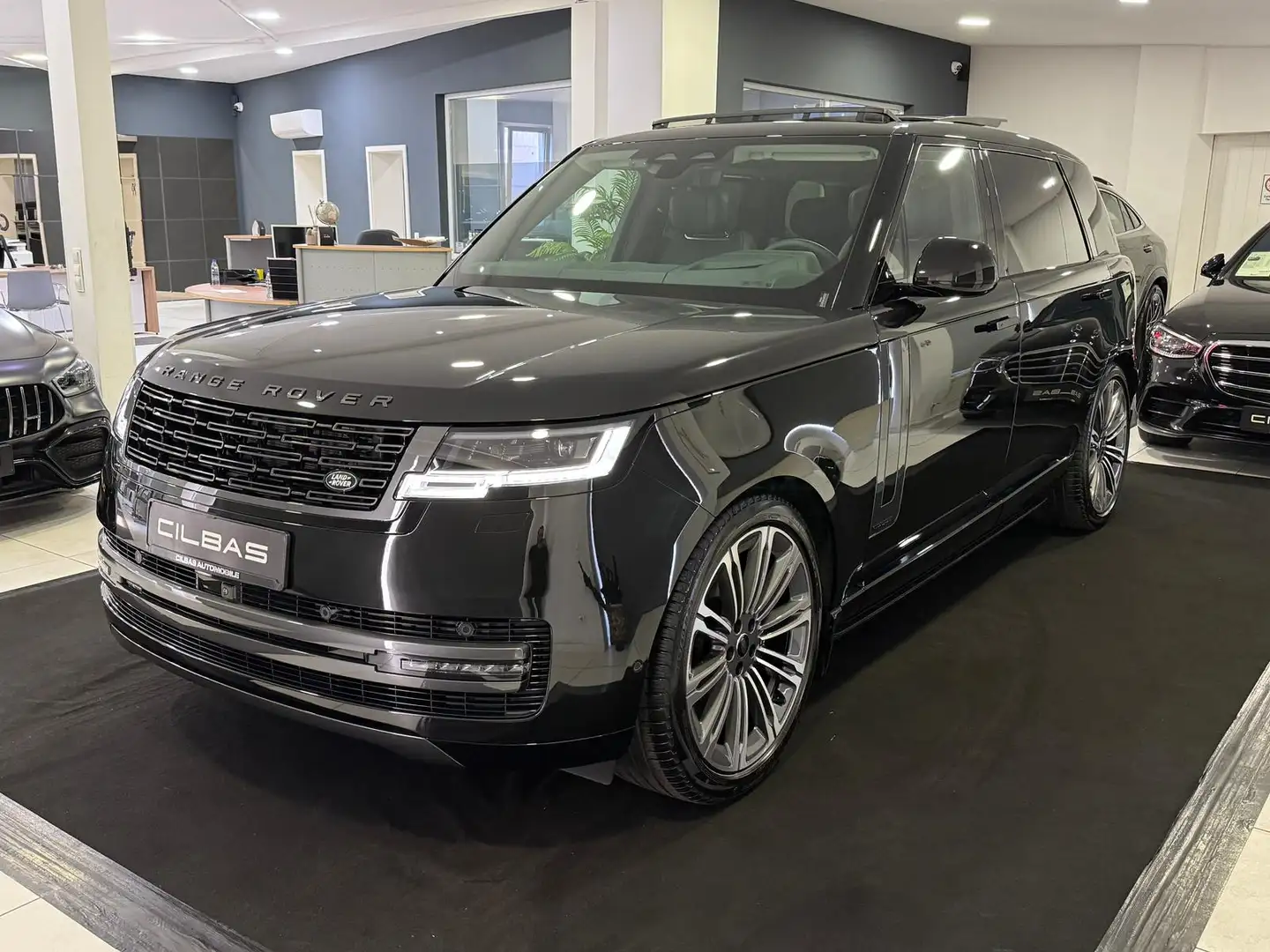 Land Rover Range Rover D350 Autobiography LWB*7 SITZE*HUD* Schwarz - 2