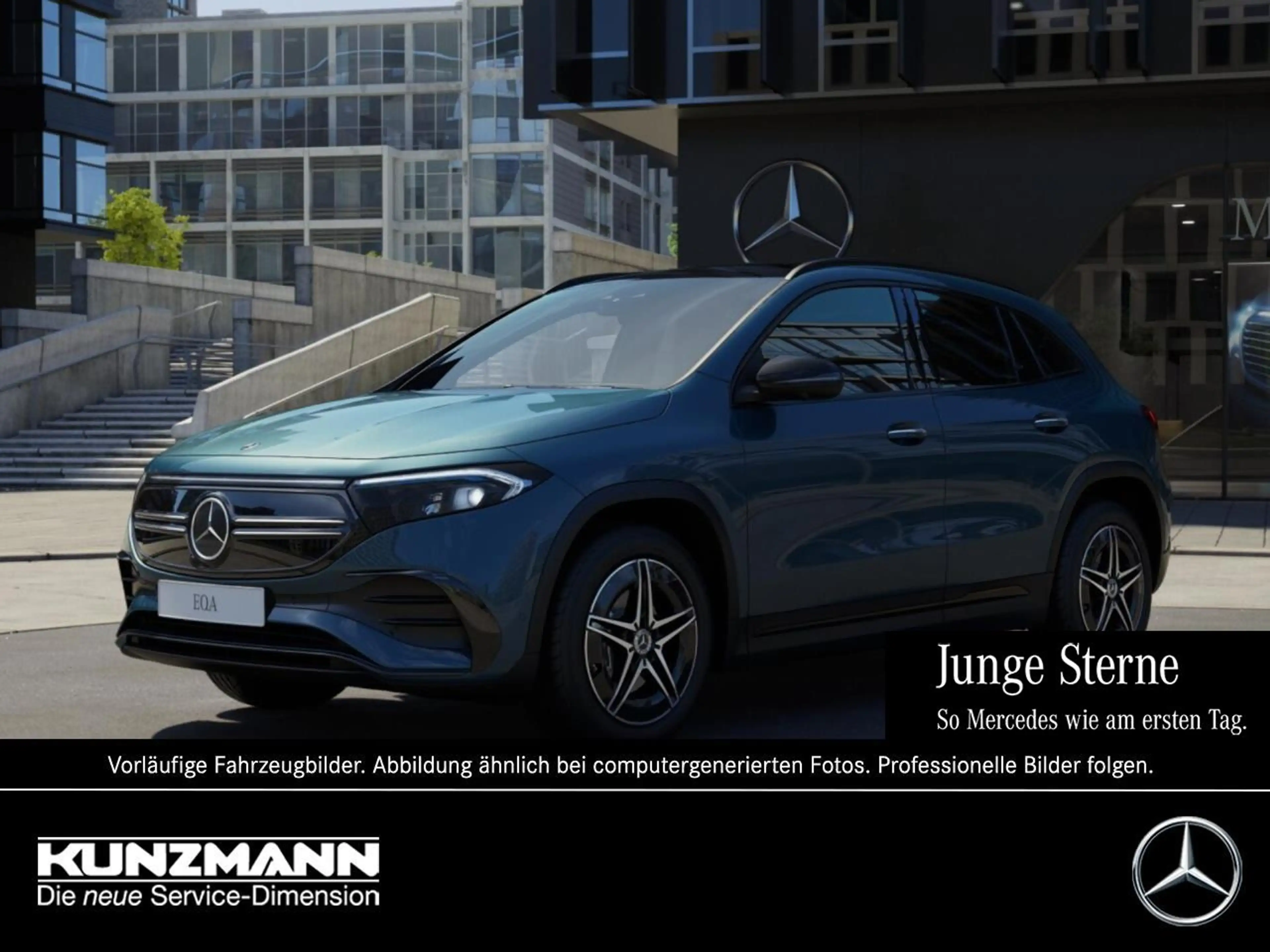 Mercedes-Benz EQA 300 4M AMG Night Panorama Distronic 360° AHK