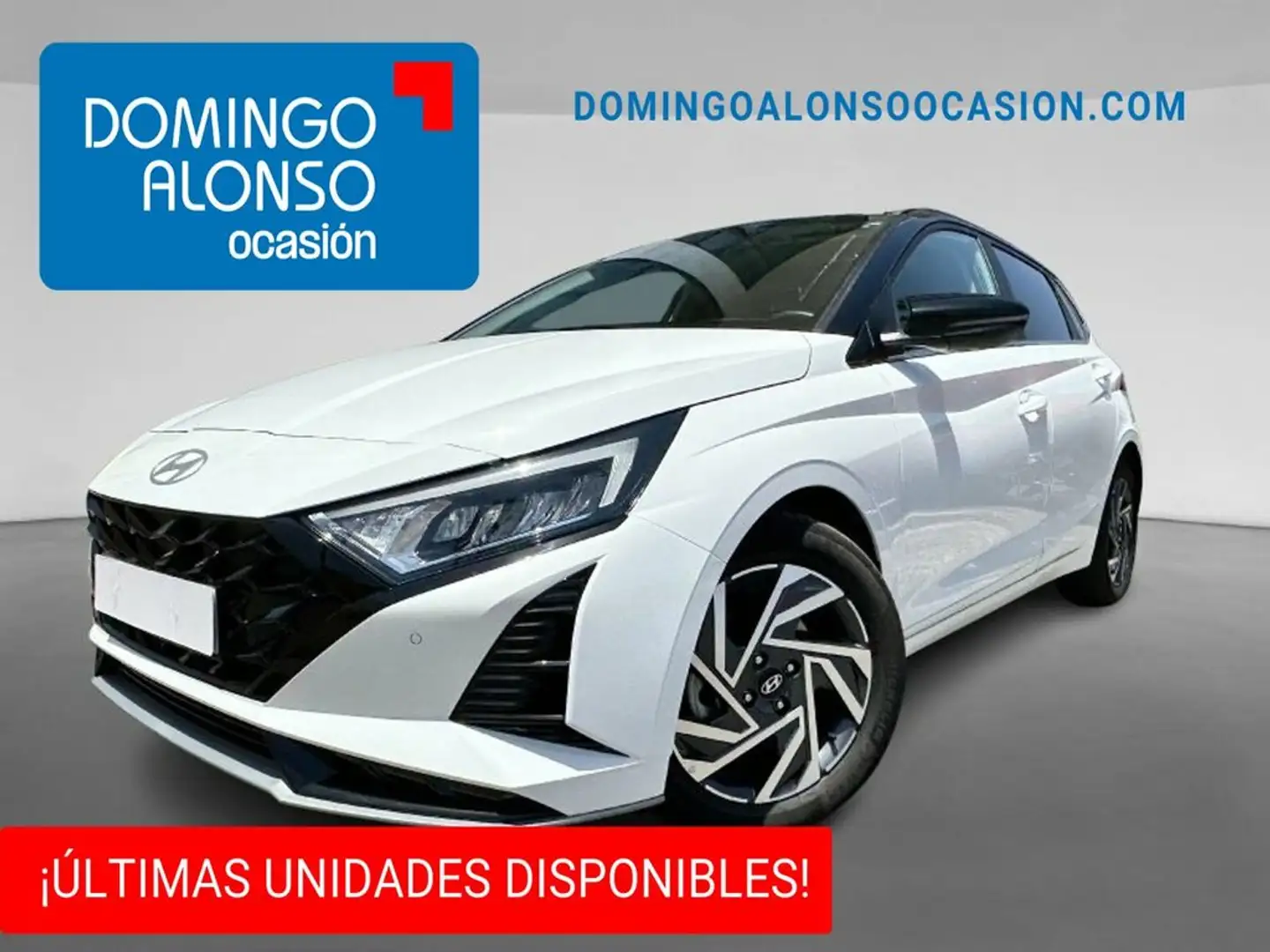Hyundai i20 FL 1.0 T-GDi 73,5 kW (100 CV) DCT7 2WD Blackline Blanc - 1