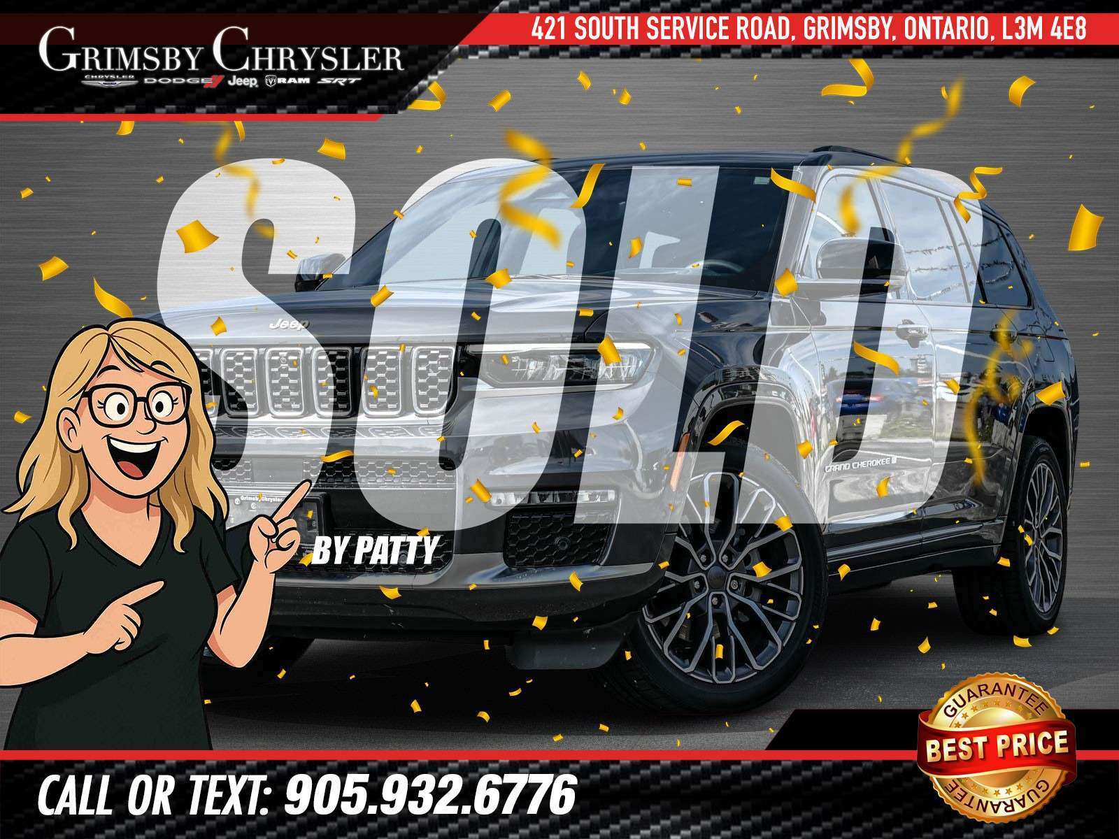2025 Jeep Grand Cherokee Summit SOLD BY PATTY - THANK YOU!!