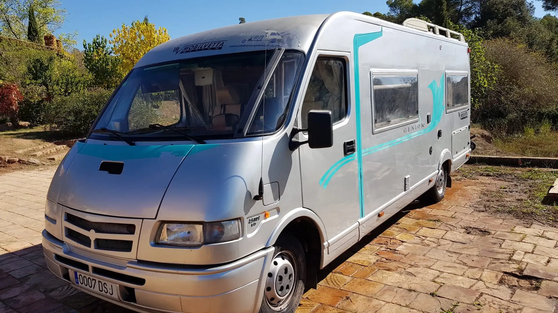 Fiat Autocaravana Movilvetta Genio Gris - 1